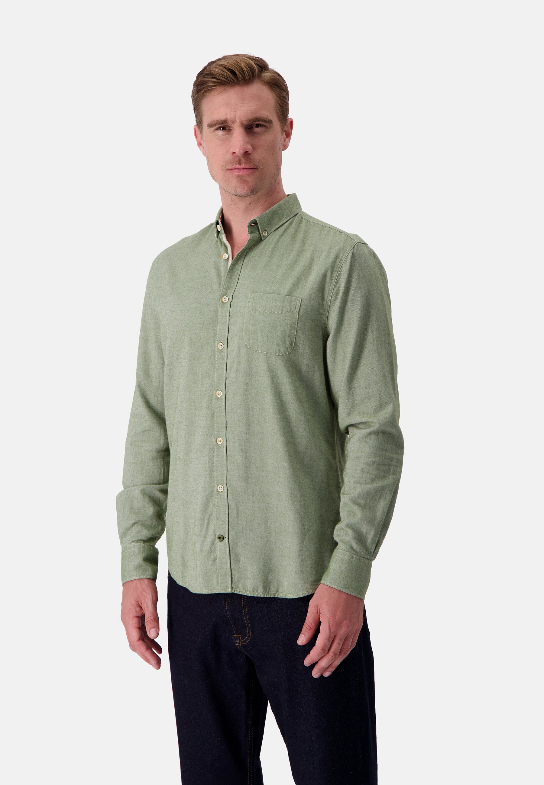 Chemise Brushed Twill dans Chemises Clover Colours and Sons