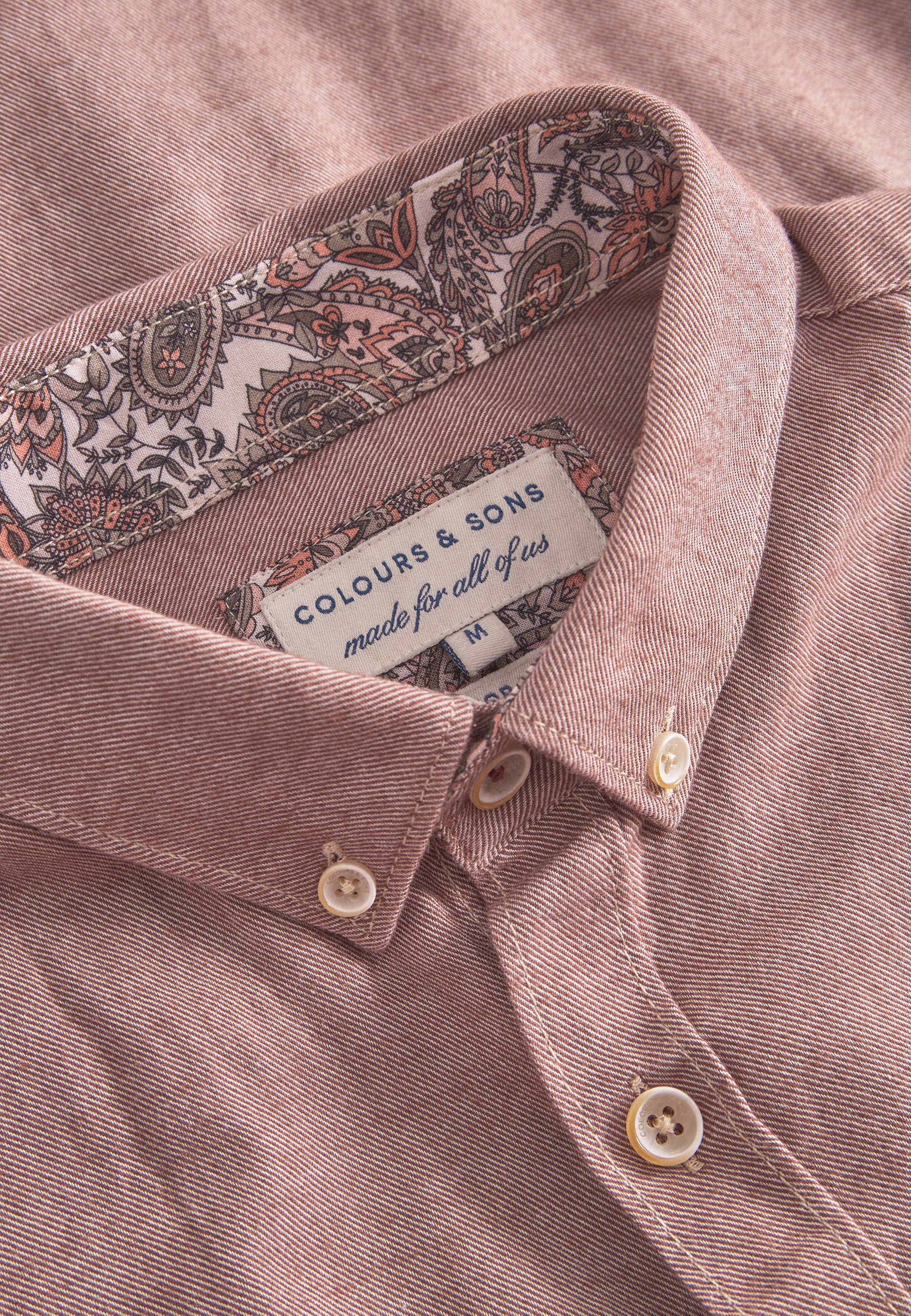 Chemise Brushed Twill dans Chemises Soil Colours and Sons