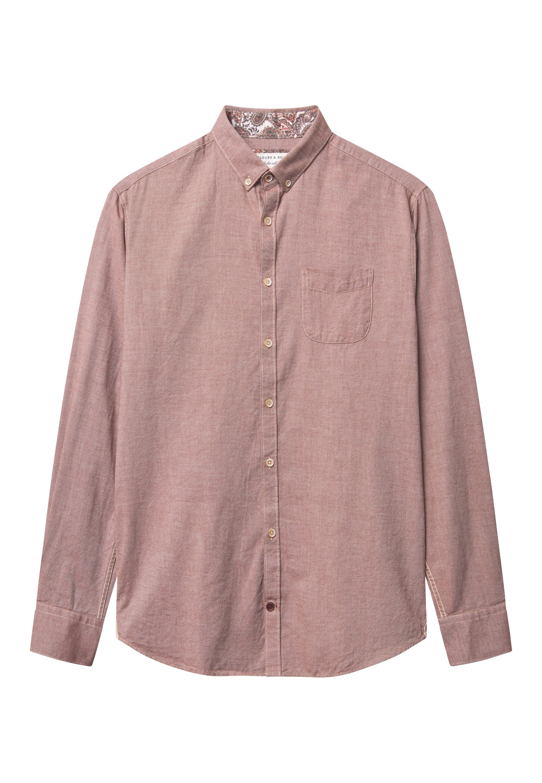 Chemise Brushed Twill dans Chemises Soil Colours and Sons
