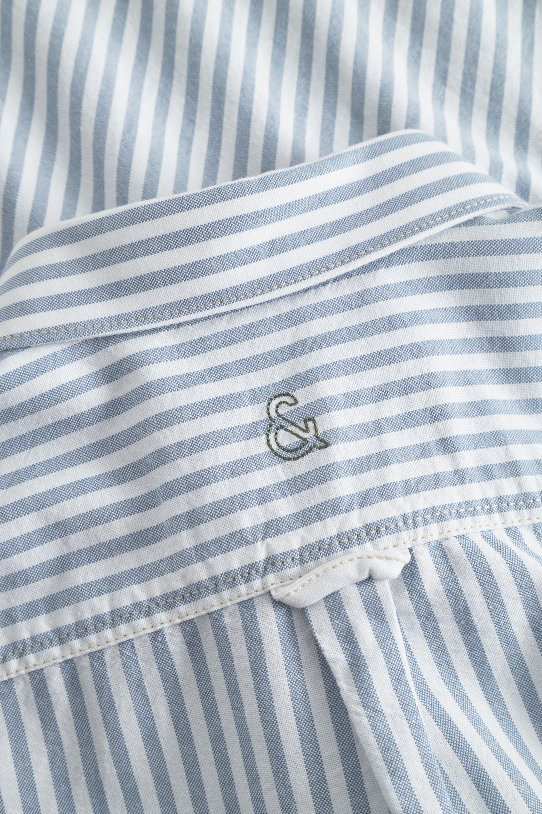 Shirt-Soft Oxford Stripes in Sky Stripes Chemises Colours and Sons