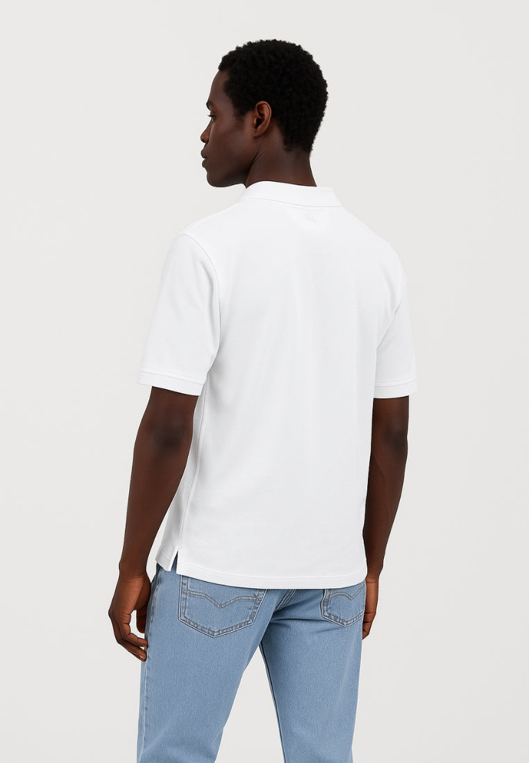 Polo-Garment Dyed in White T-shirts Colours and Sons