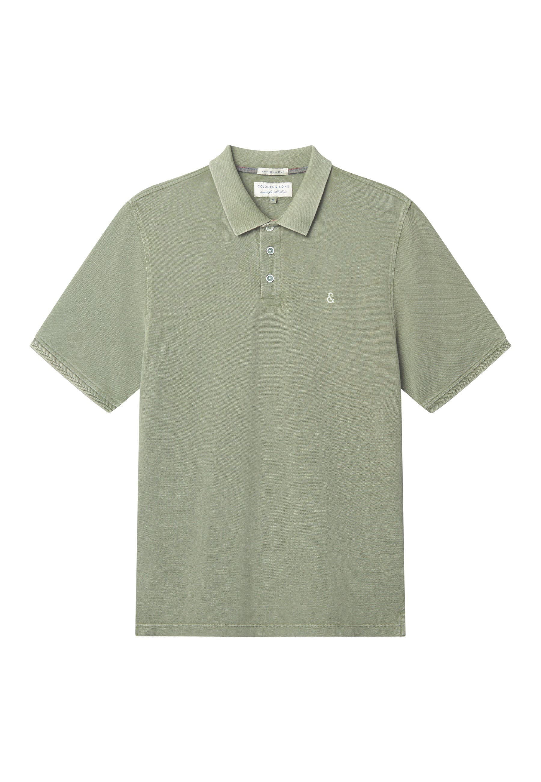Polo-Garment Dyed in Wasabi T-shirts Colours and Sons