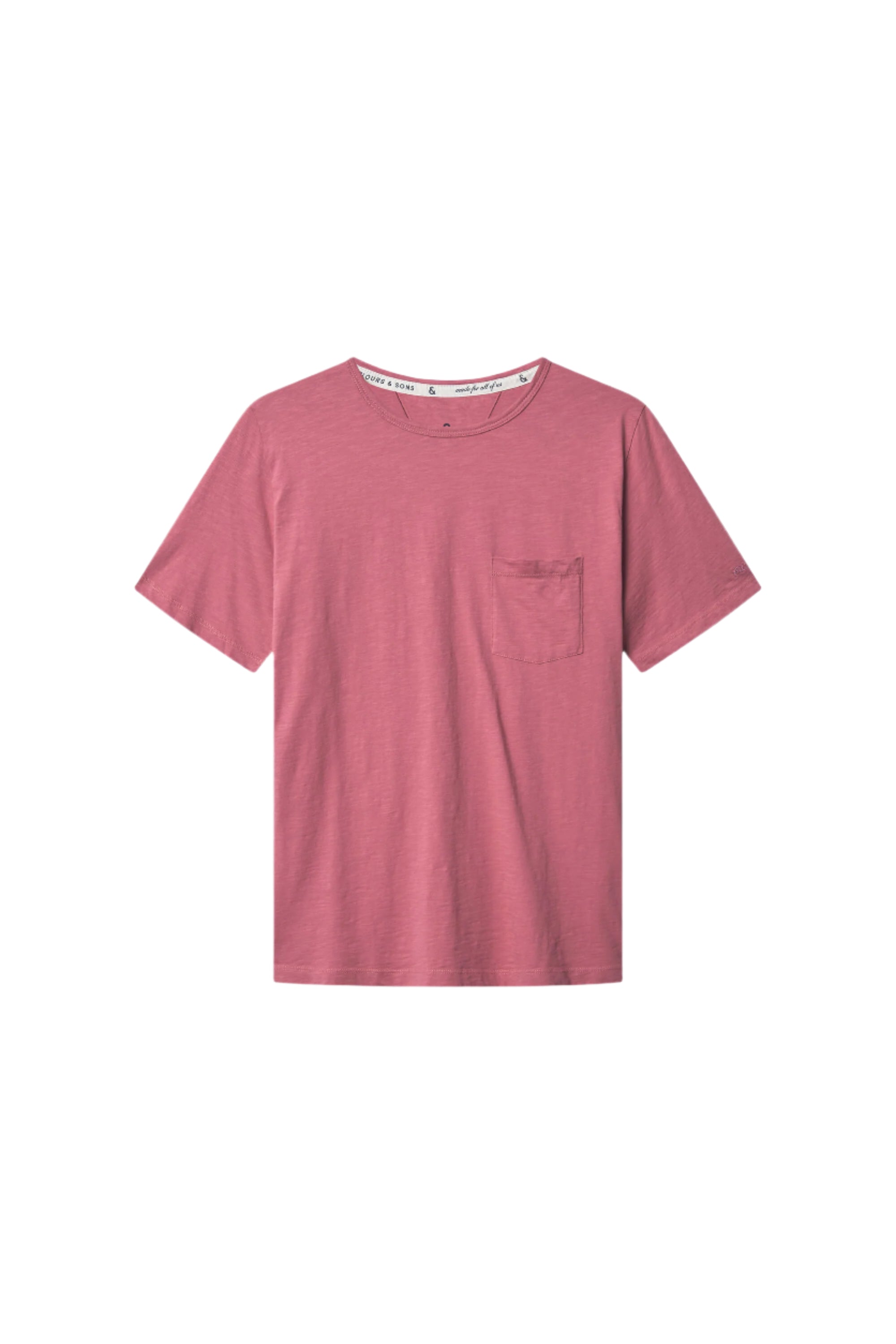 T-shirt - Slub en mauve T-shirts Colours and Sons