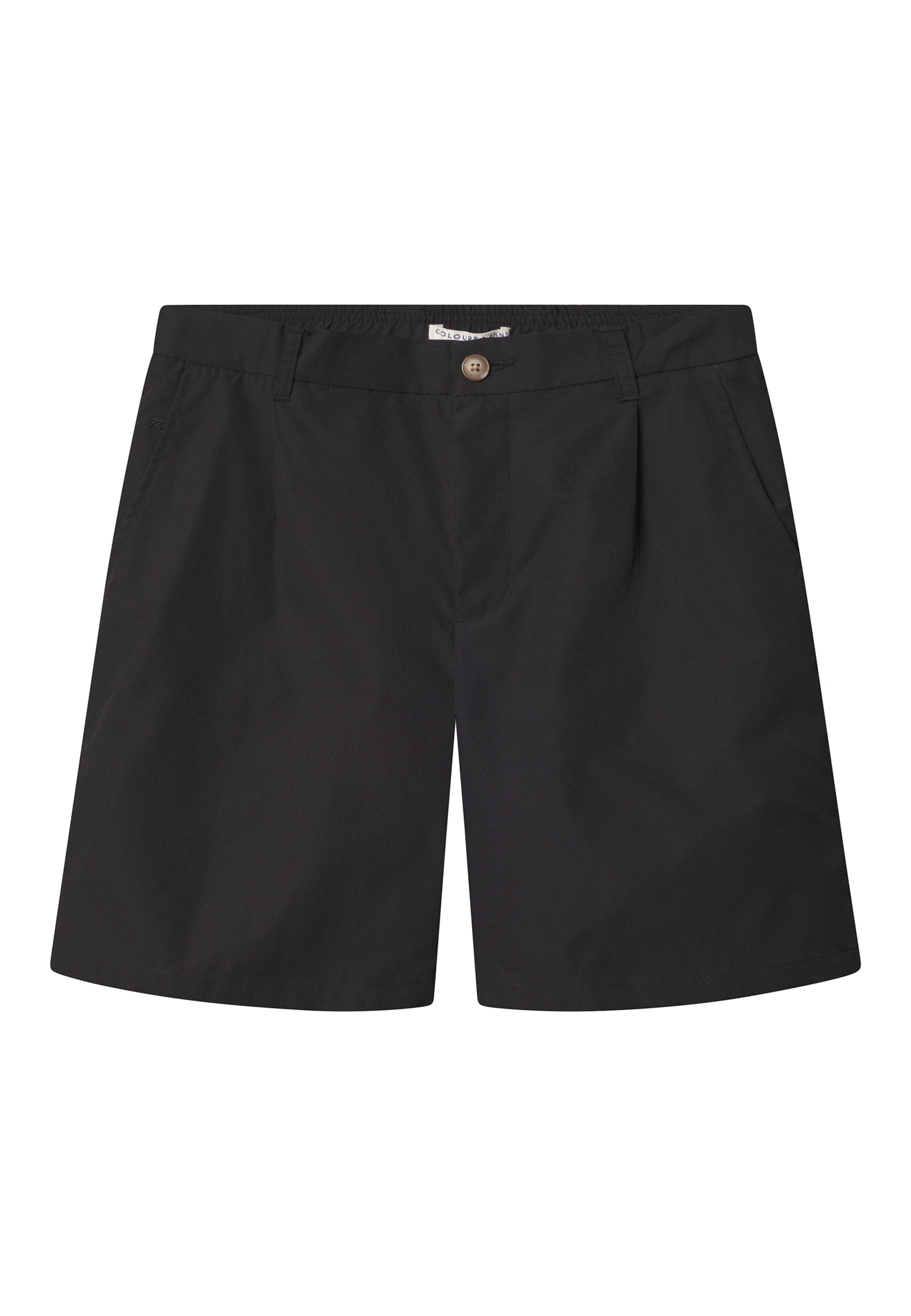 Shorts-Pleats en noir Shorts Colours and Sons