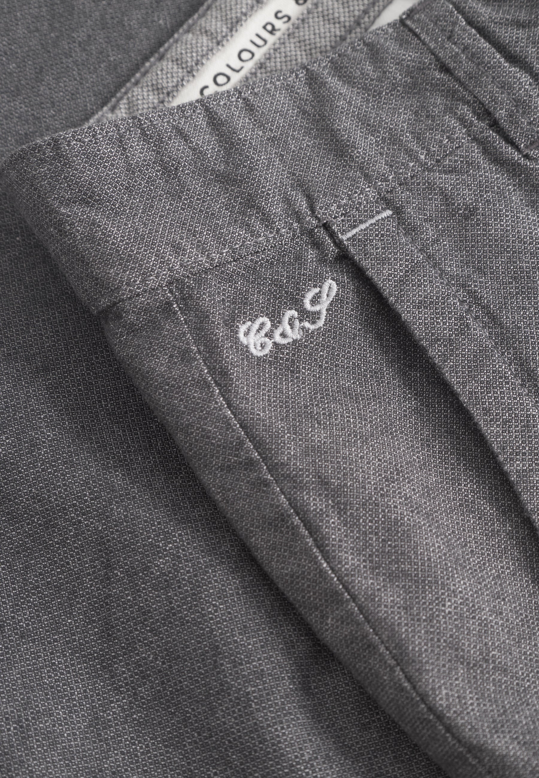 Short-Dobby en anthracite Shorts Colours and Sons