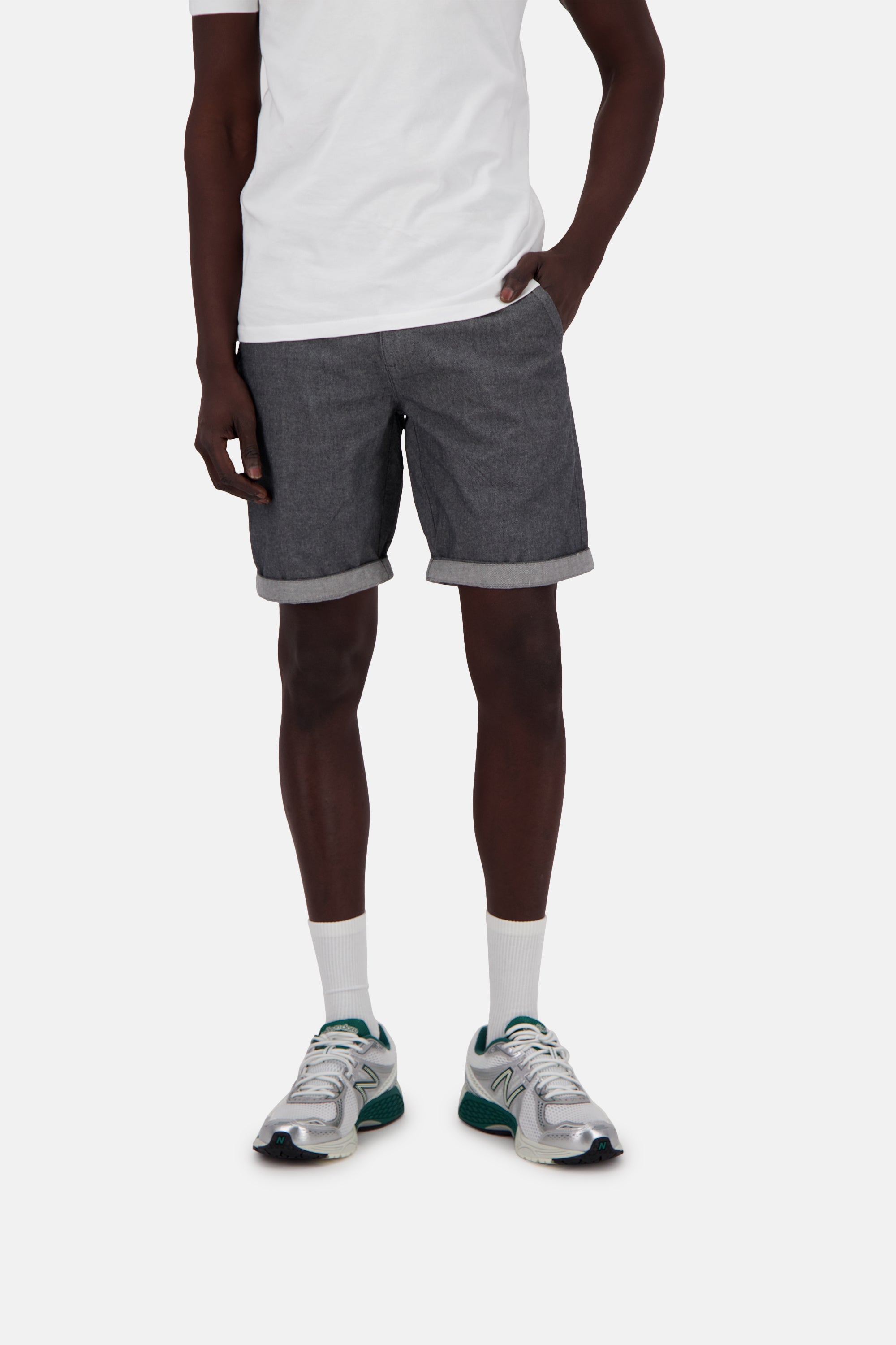 Short-Dobby en anthracite Shorts Colours and Sons