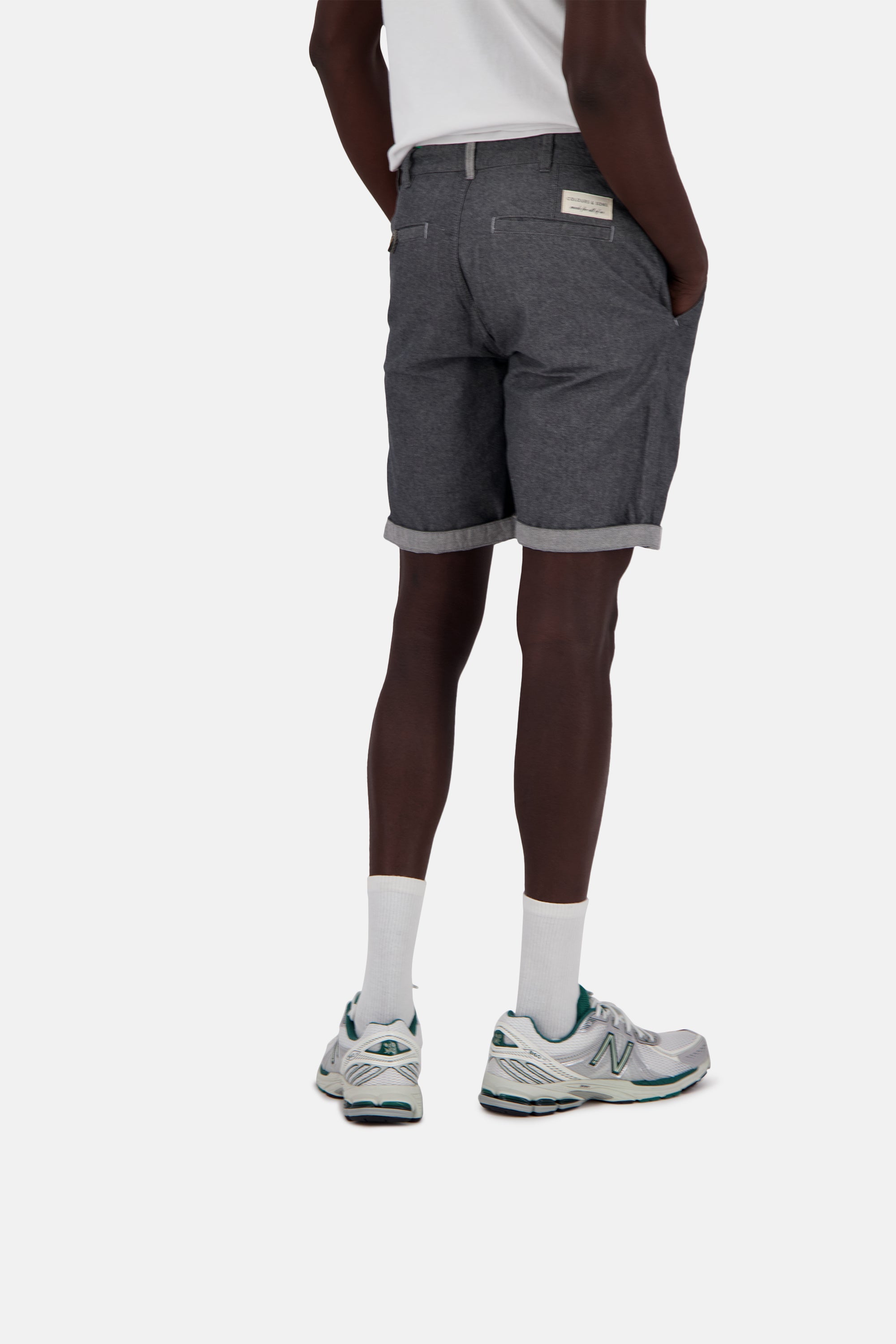 Short-Dobby en anthracite Shorts Colours and Sons