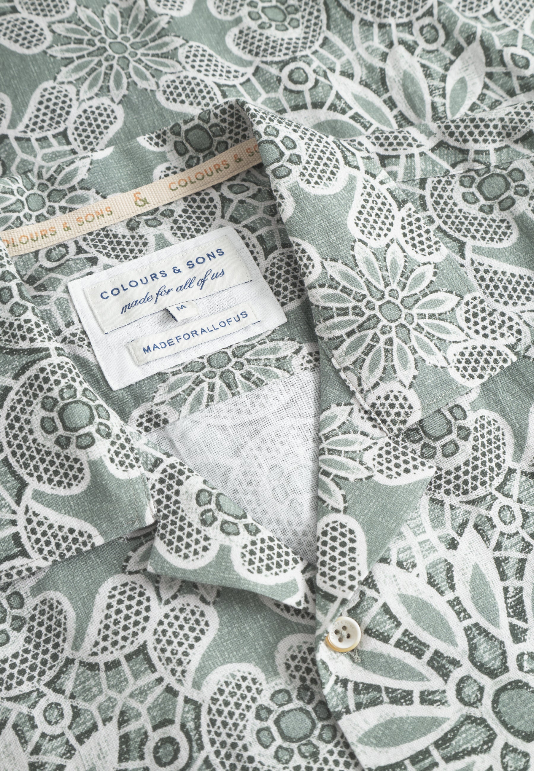 Shirt-Printed in Japanese Tile Chemises Colours and Sons