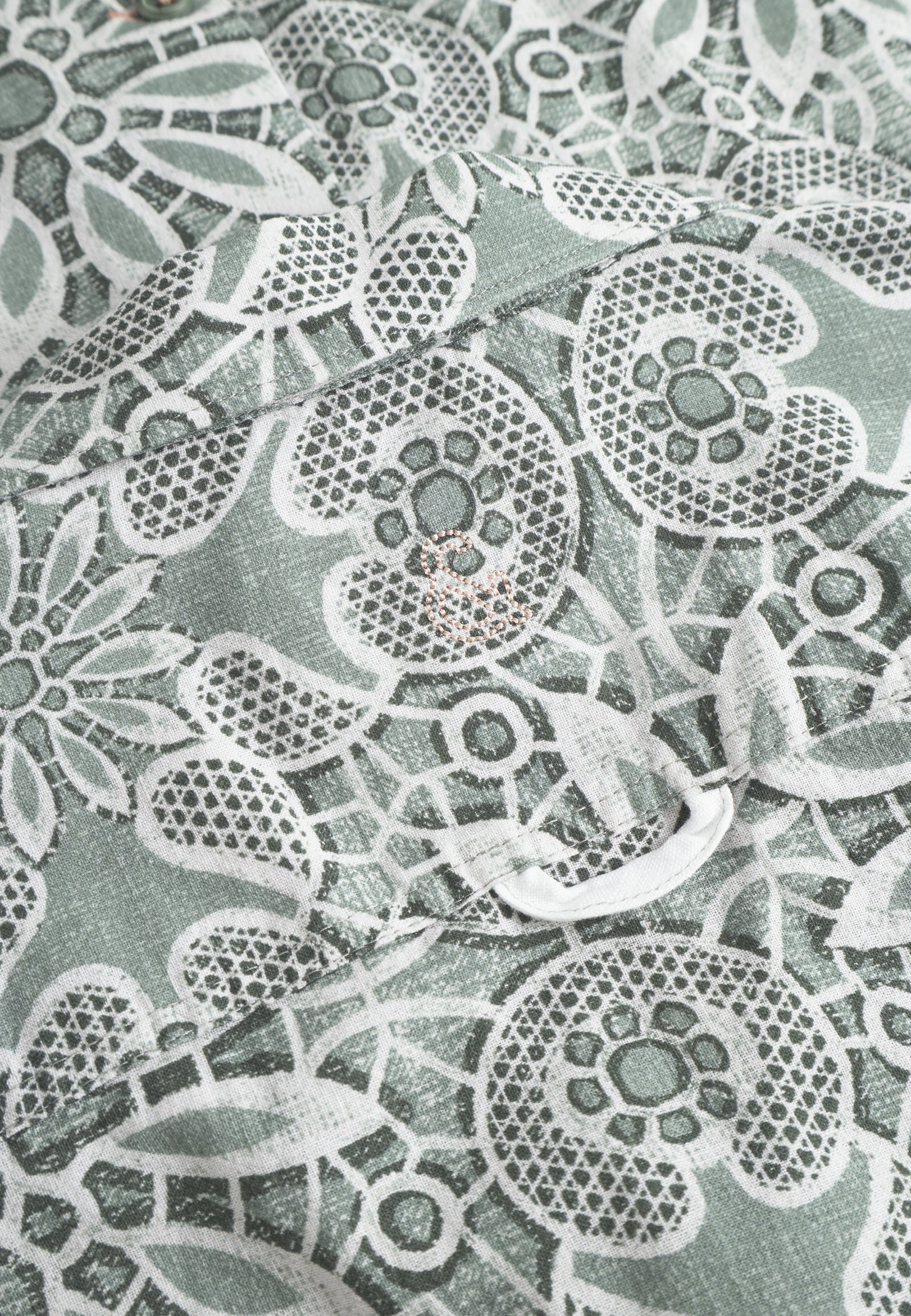 Shirt-Printed in Japanese Tile Chemises Colours and Sons