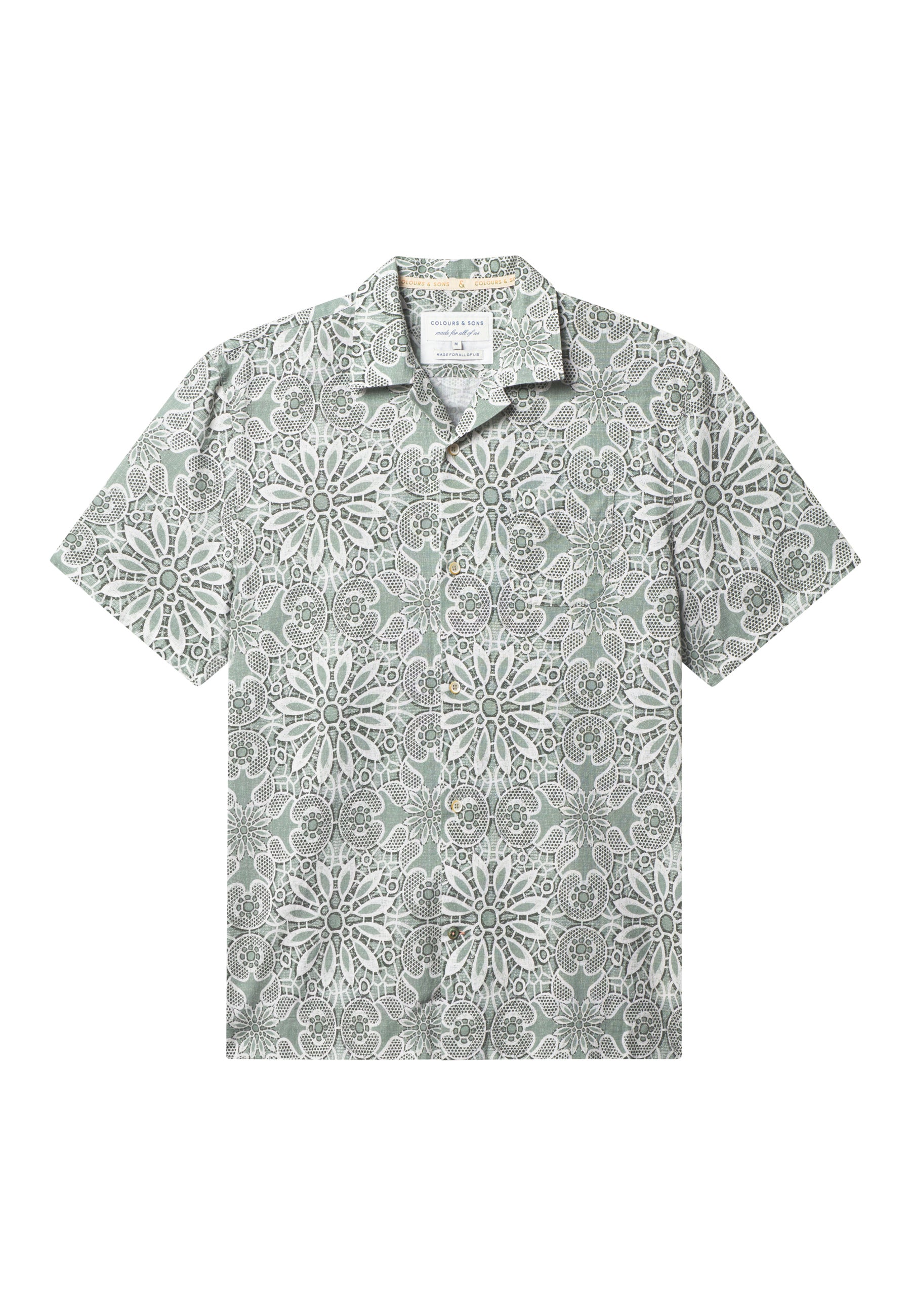 Shirt-Printed in Japanese Tile Chemises Colours and Sons