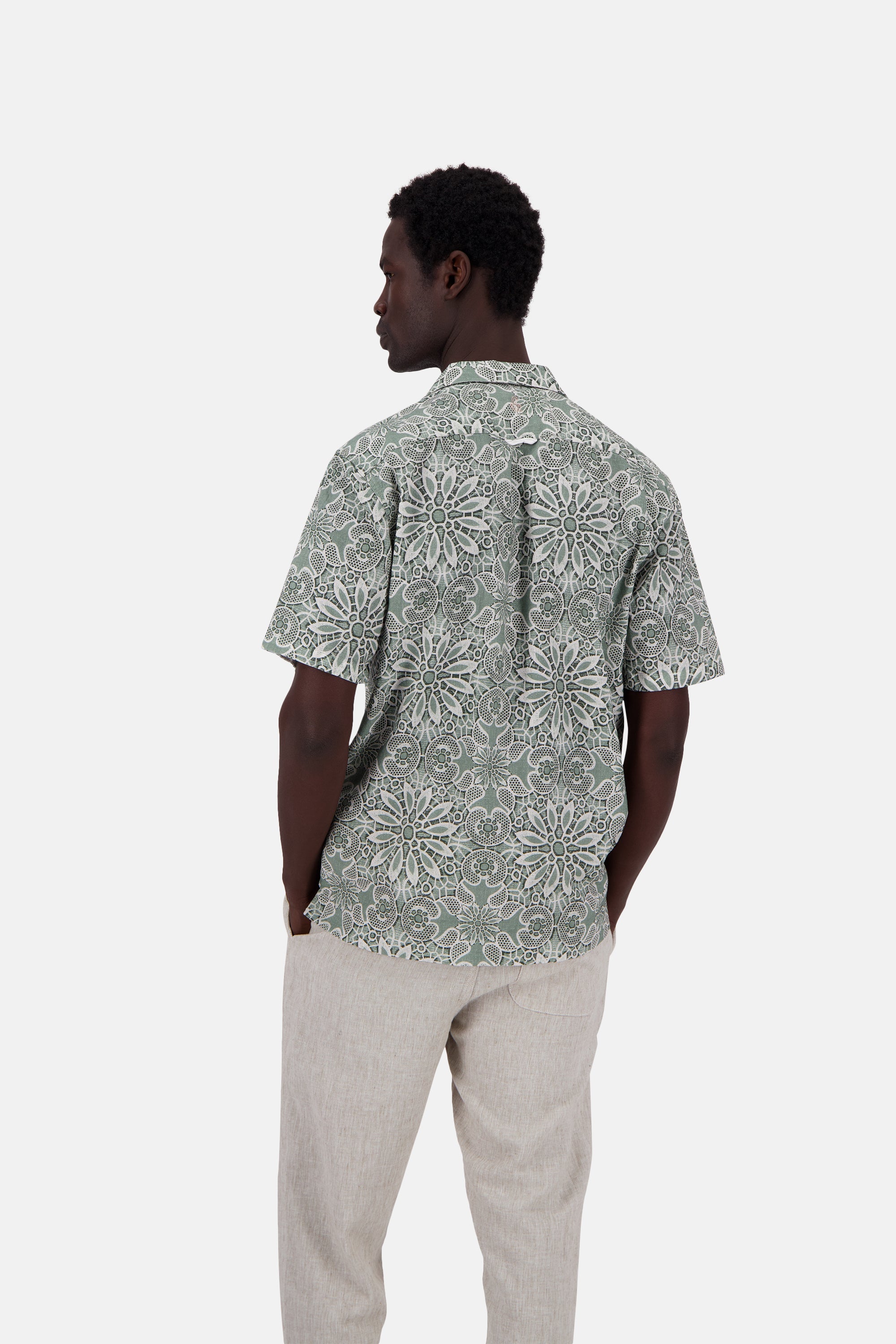 Shirt-Printed in Japanese Tile Chemises Colours and Sons