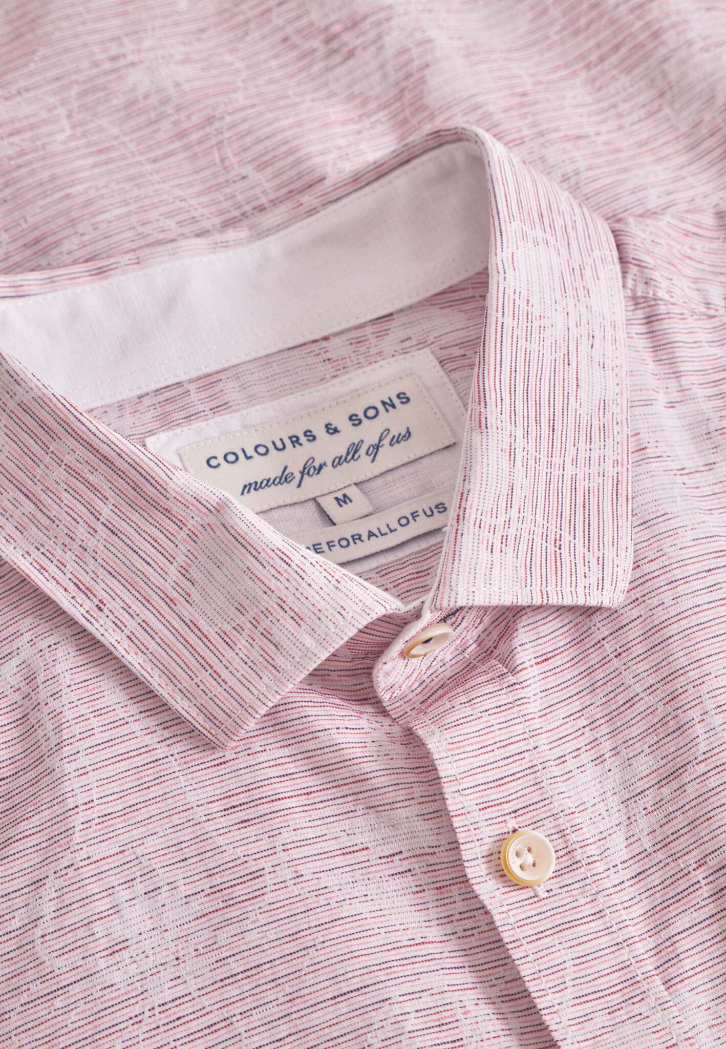 Shirt-Jacquard Flowers in Blurred Orchids Chemises Colours and Sons