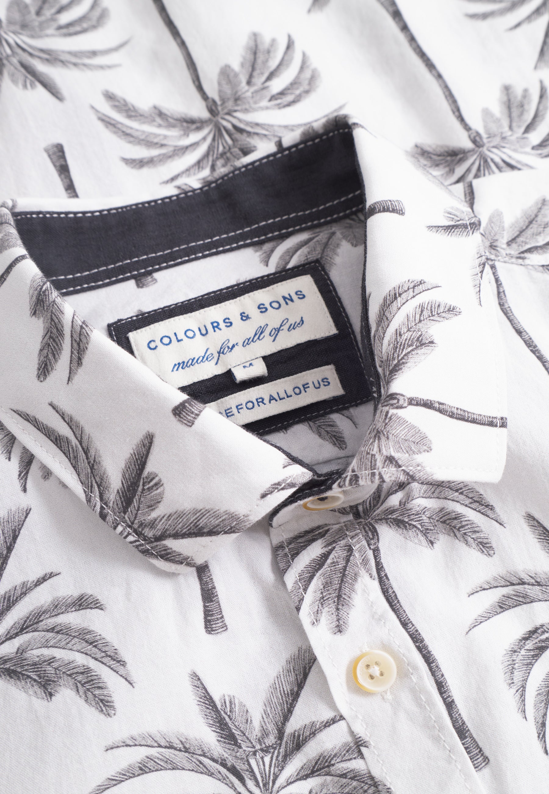 Shirt-Printed in Palms Chemises Colours and Sons