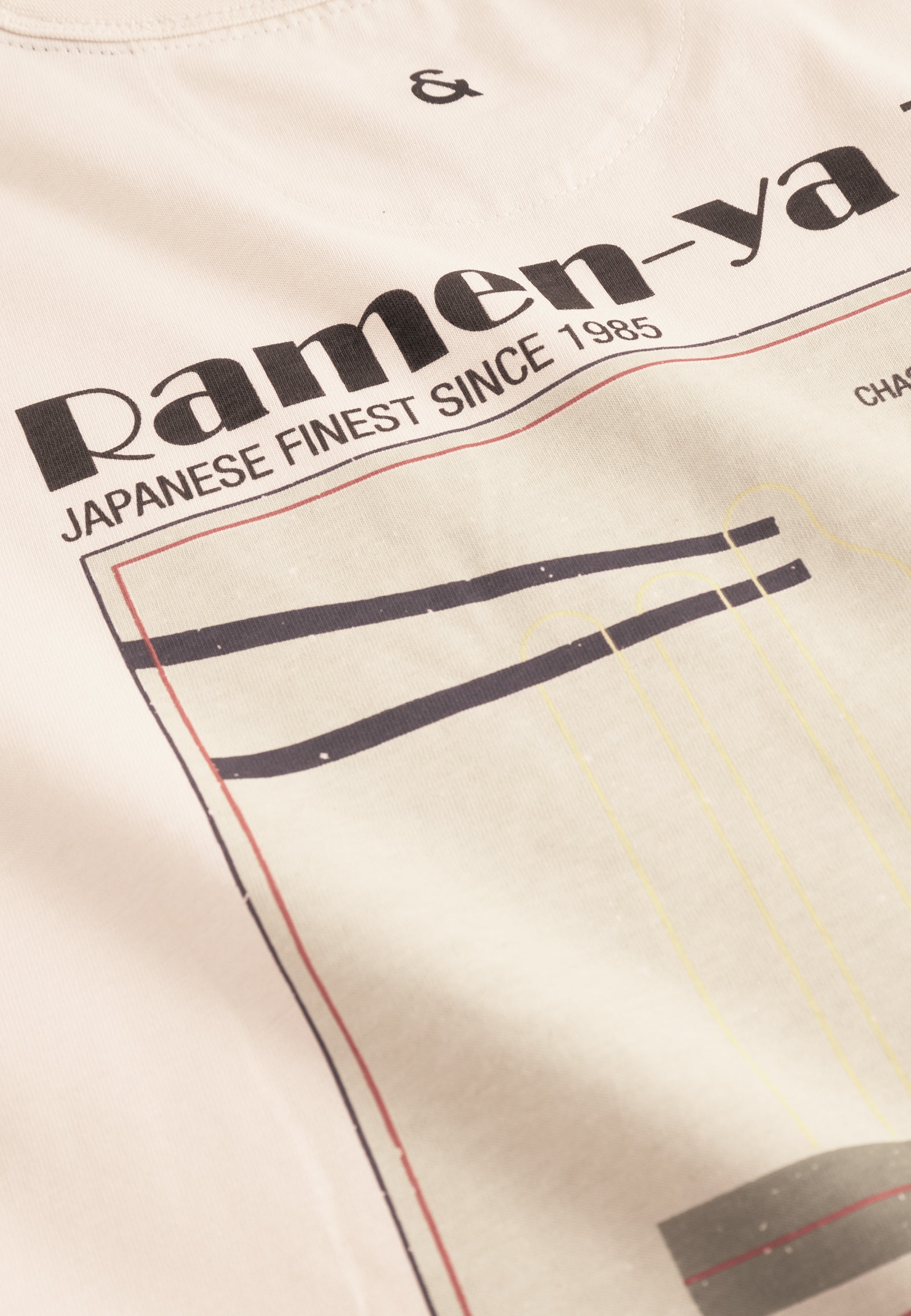 T-shirt imprimé en blanc cassé T-shirts Colours and Sons
