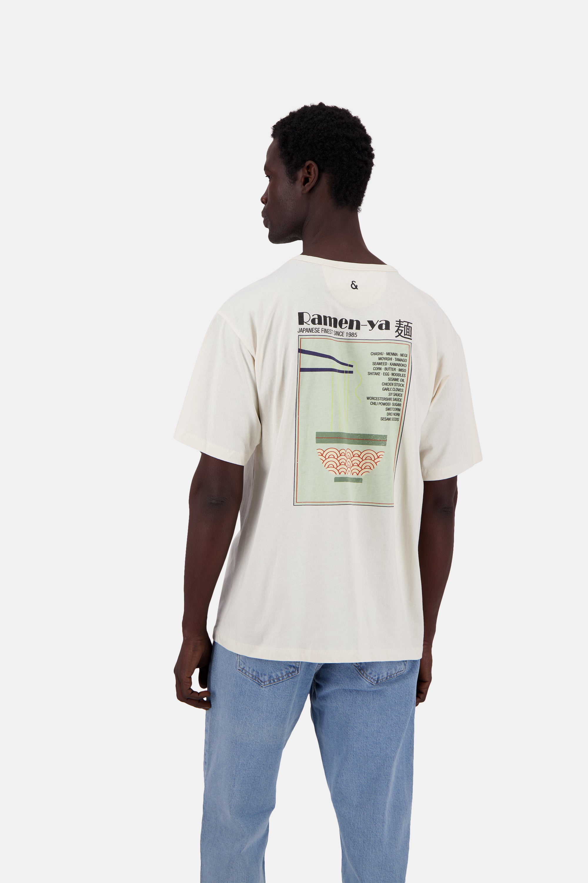 T-shirt imprimé en blanc cassé T-shirts Colours and Sons