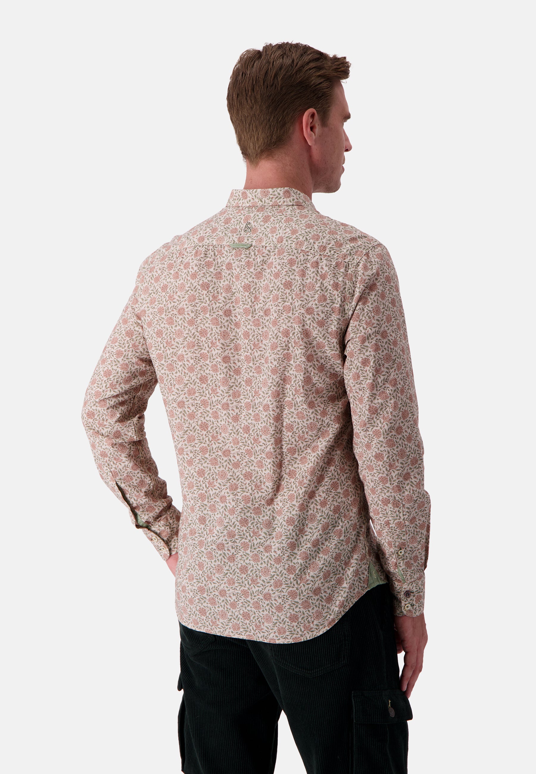 Shirt Printed in Mezcal Flowers Chemises Colours and Sons