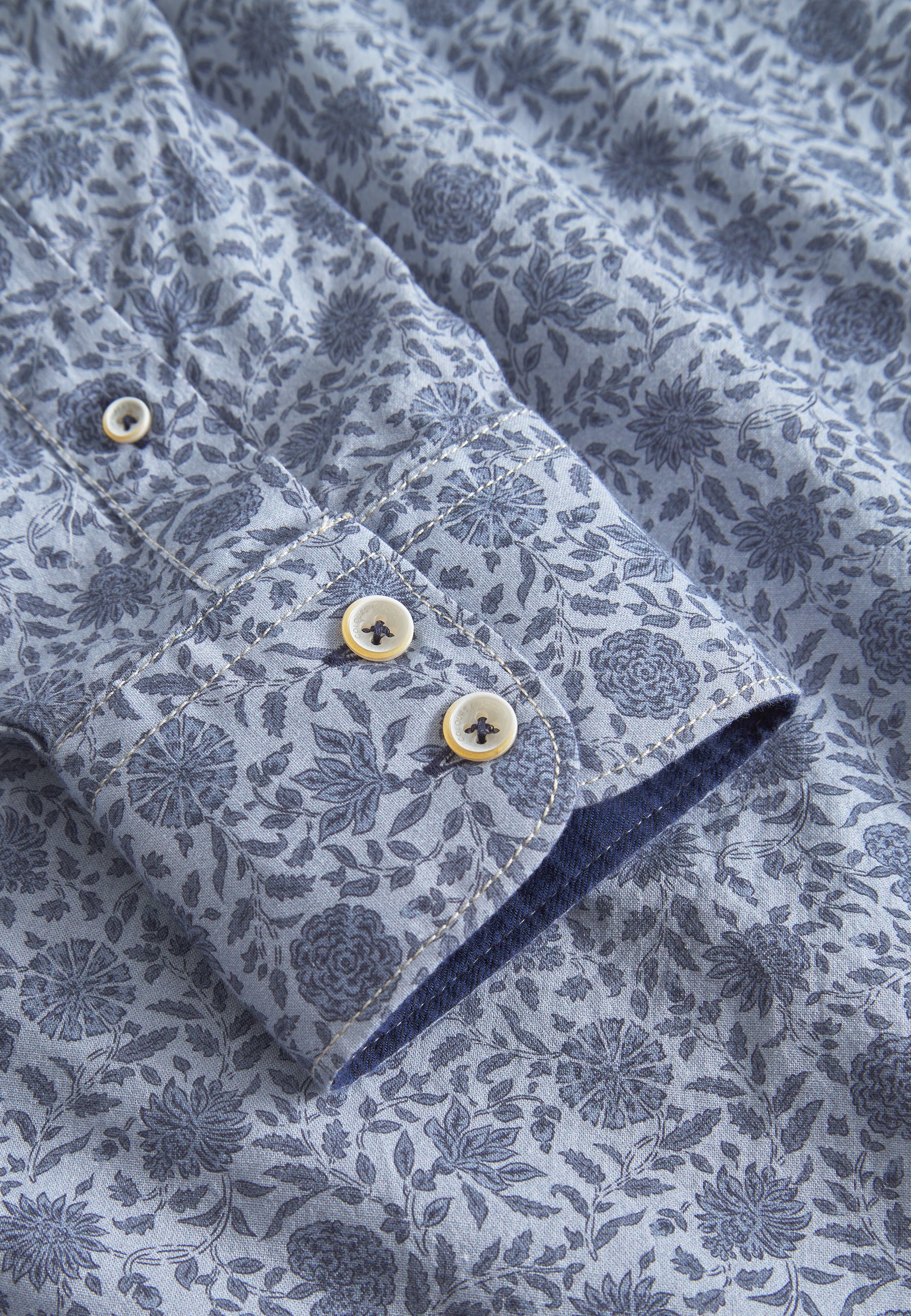 Chemise Printed in Horizon Flowers Chemises Colours and Sons