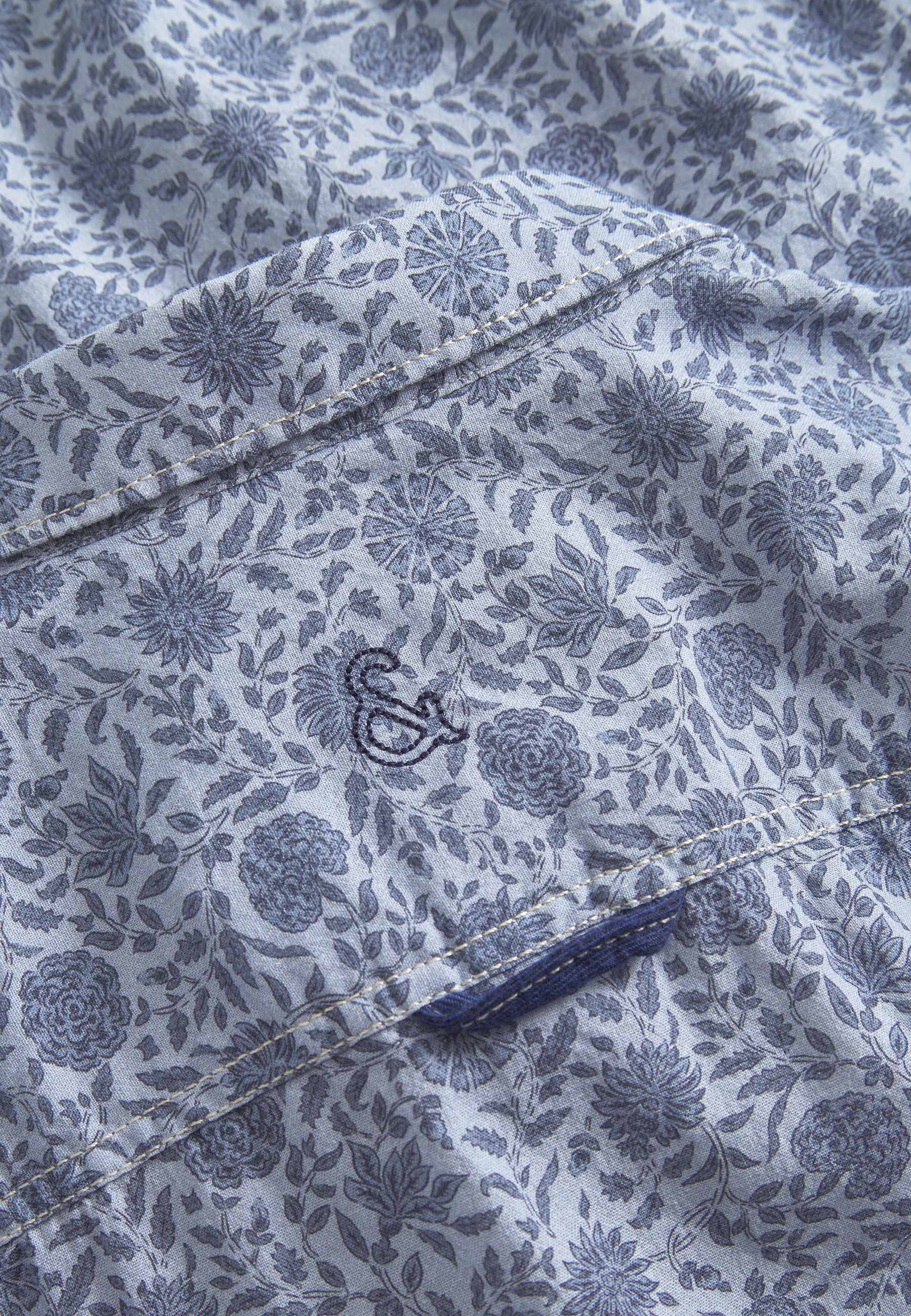 Chemise Printed in Horizon Flowers Chemises Colours and Sons
