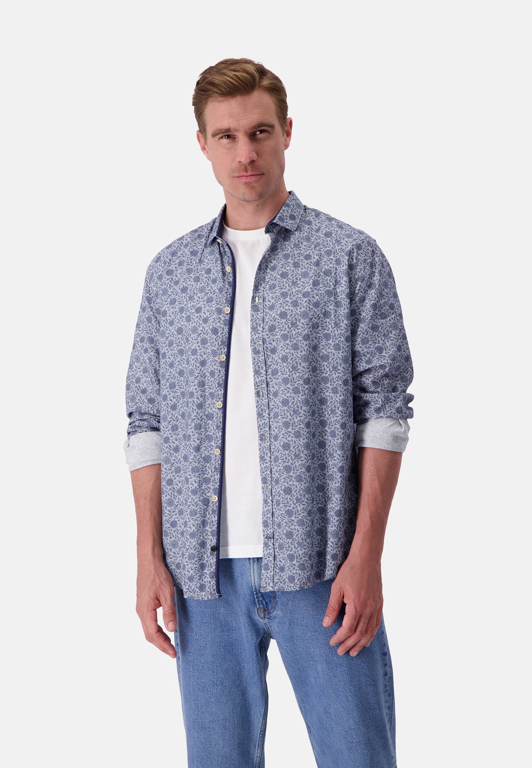 Chemise Printed in Horizon Flowers Chemises Colours and Sons