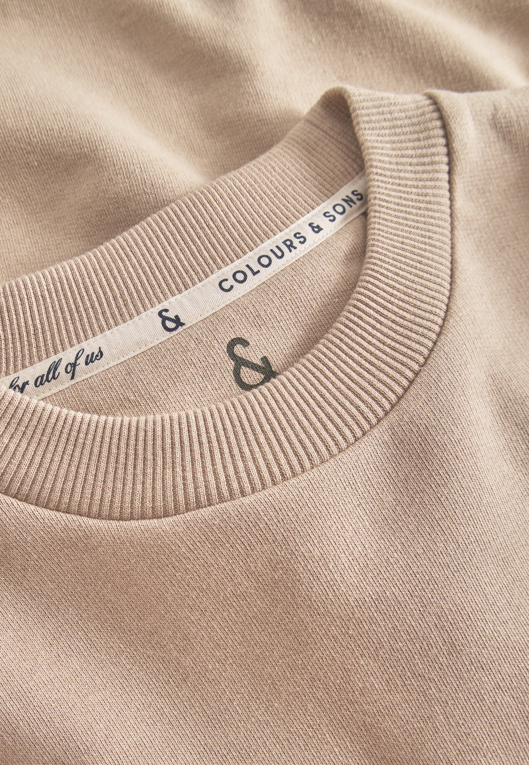 Sweatshirts ras du cou MFAOS Print in Tumbleweed Colours and Sons