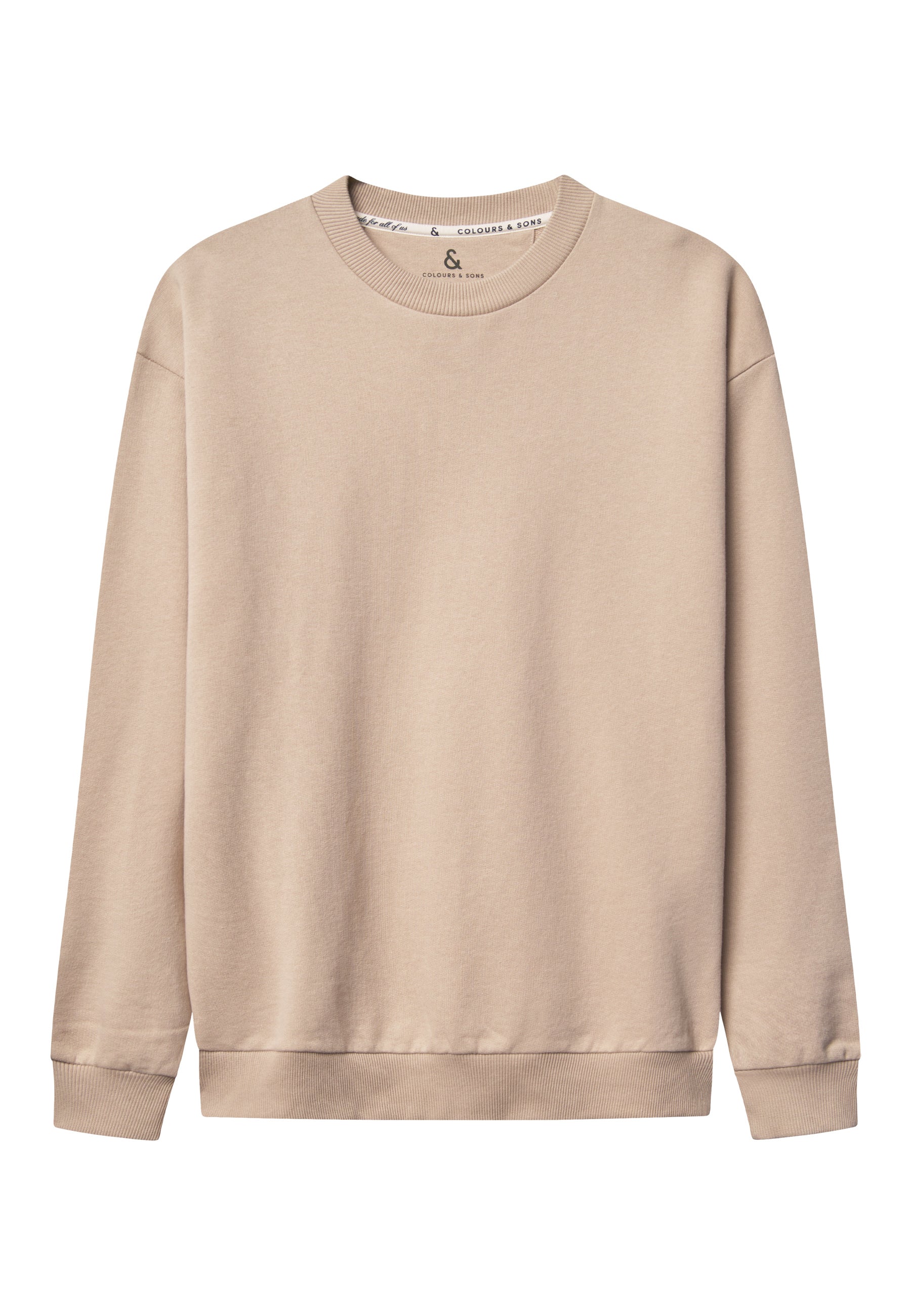 Sweatshirts ras du cou MFAOS Print in Tumbleweed Colours and Sons