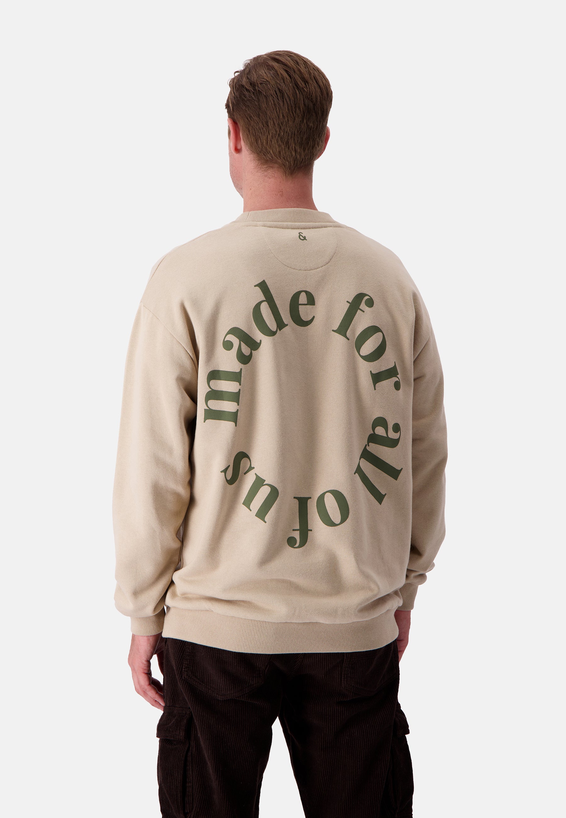 Sweatshirts ras du cou MFAOS Print in Tumbleweed Colours and Sons