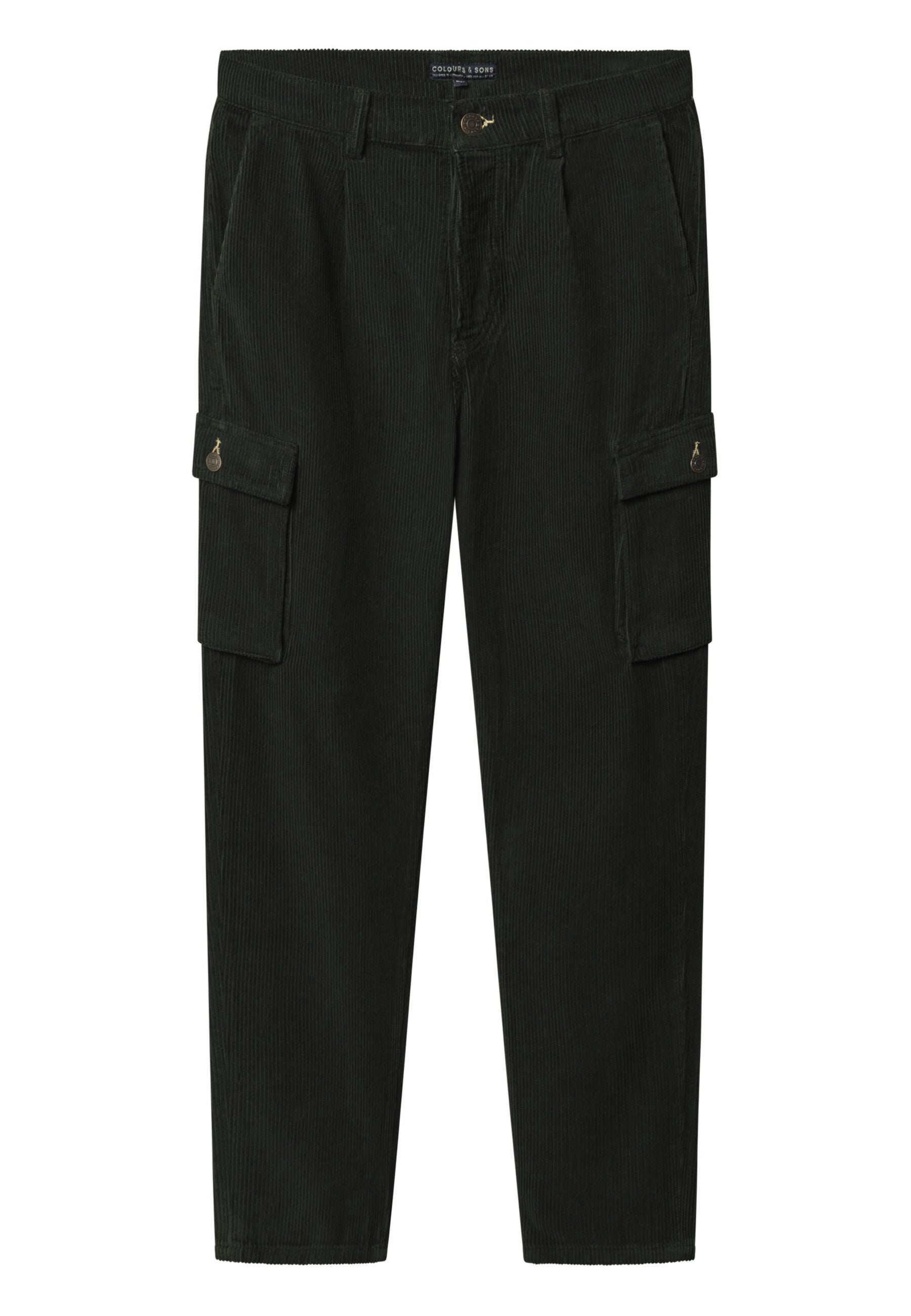 Cargo Corduroy Cropped en pantalon Yucca Colours and Sons