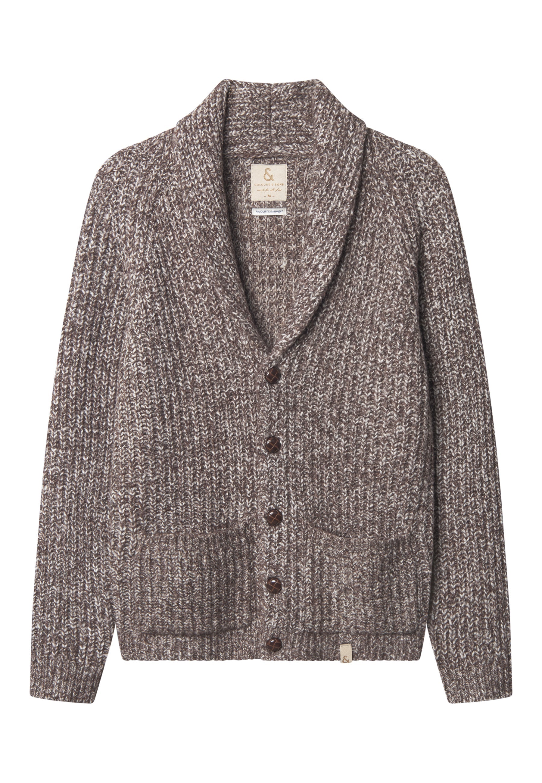 Cardigan Marl en noix