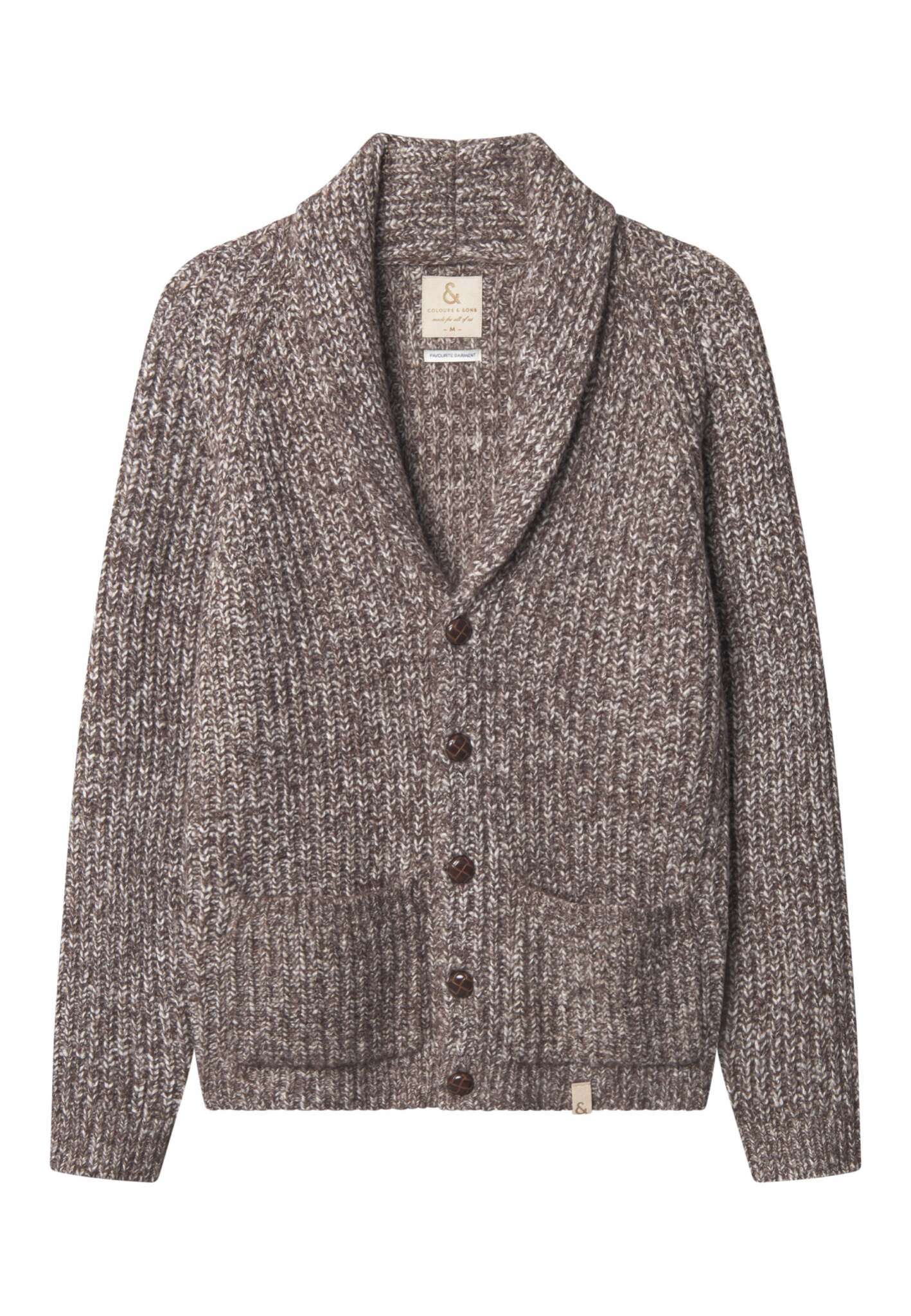 Cardigan Marl en noix