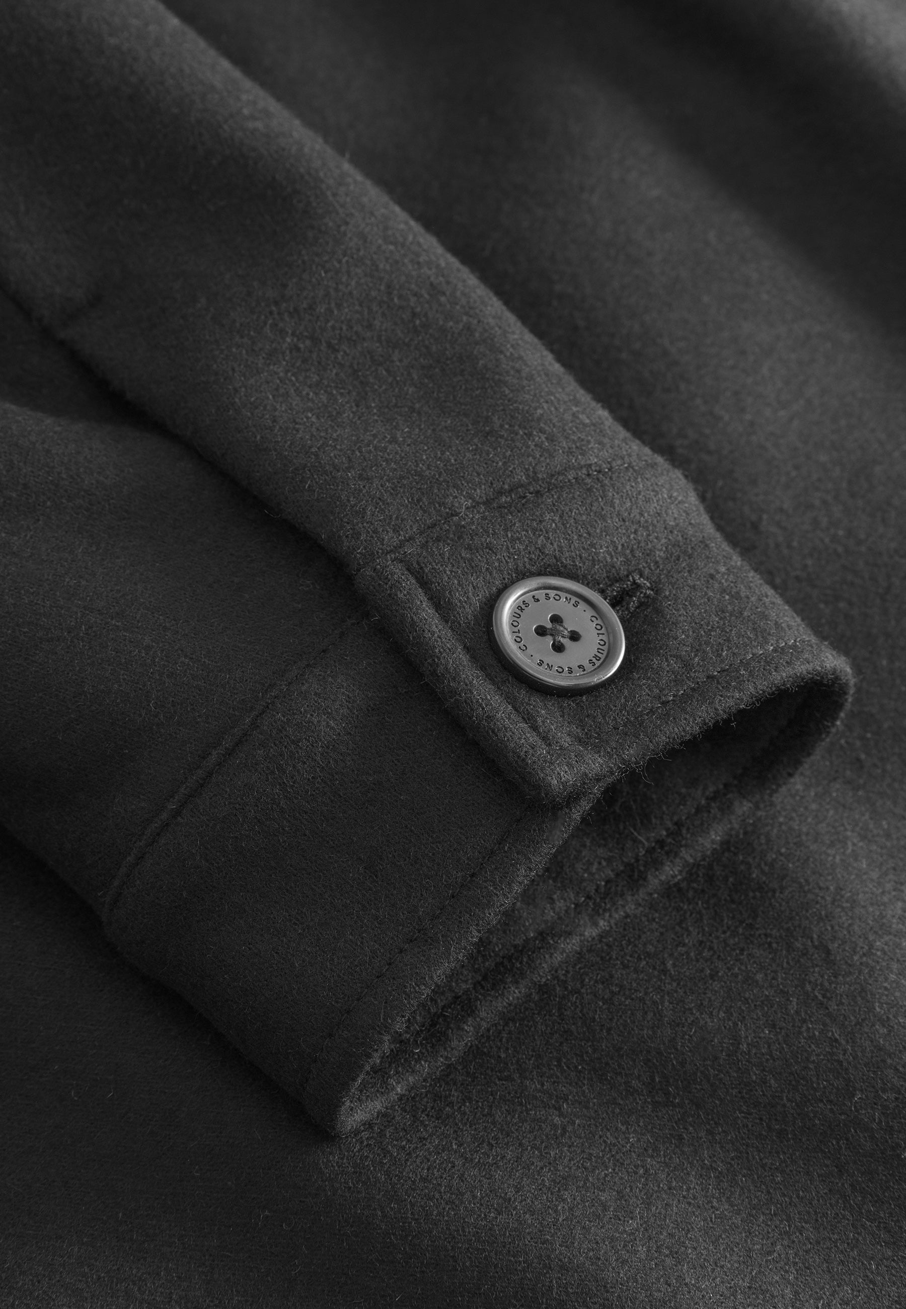 Jacket-Pilot in Black Vestes Colours and Sons
