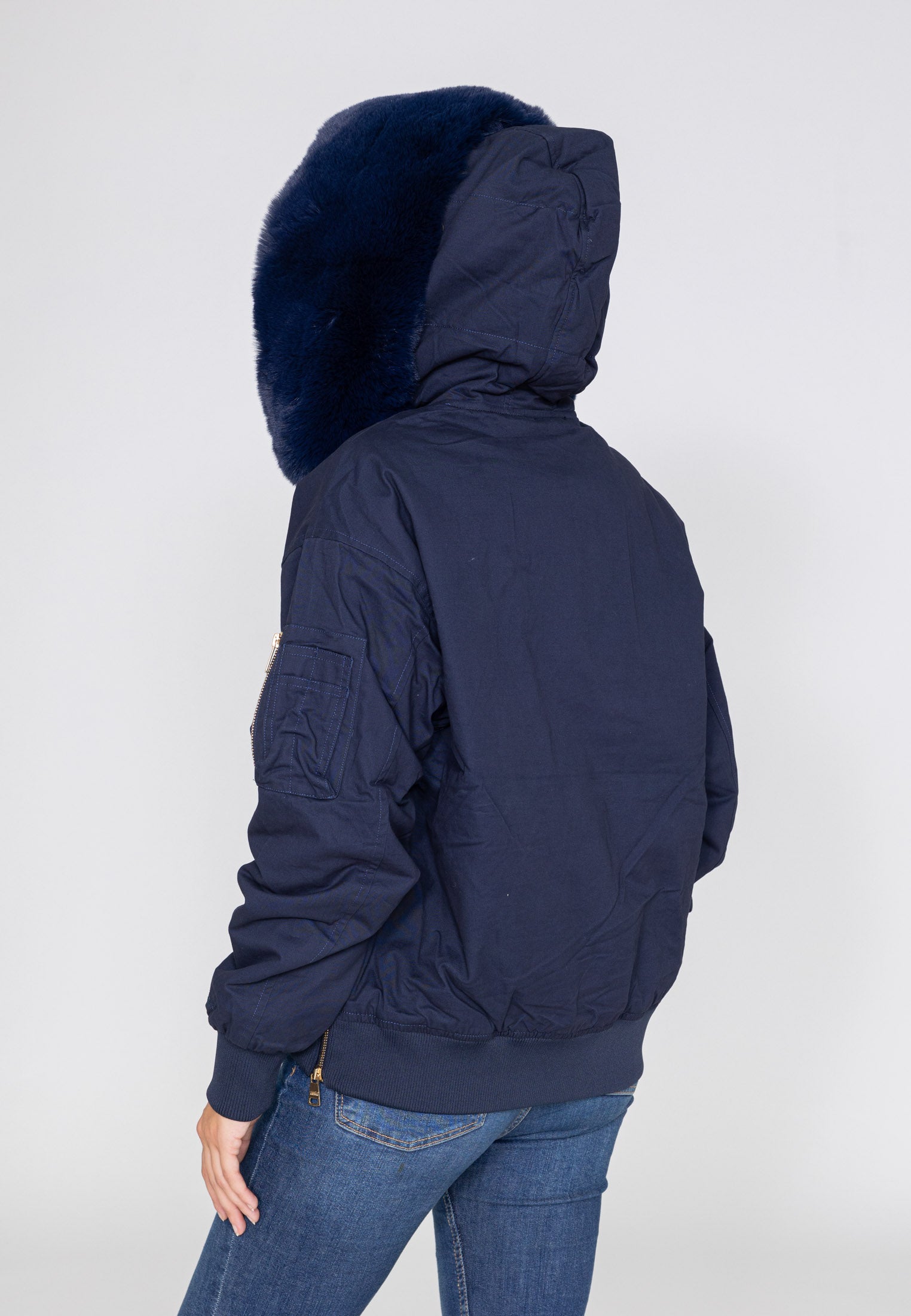 Ada W Bomber dans Vestes Navy Bombers Original