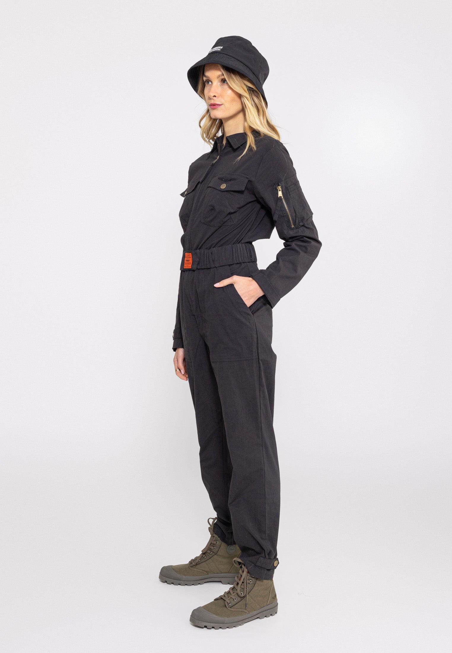Combinaison All Over en noir Combinaison Bombers Original