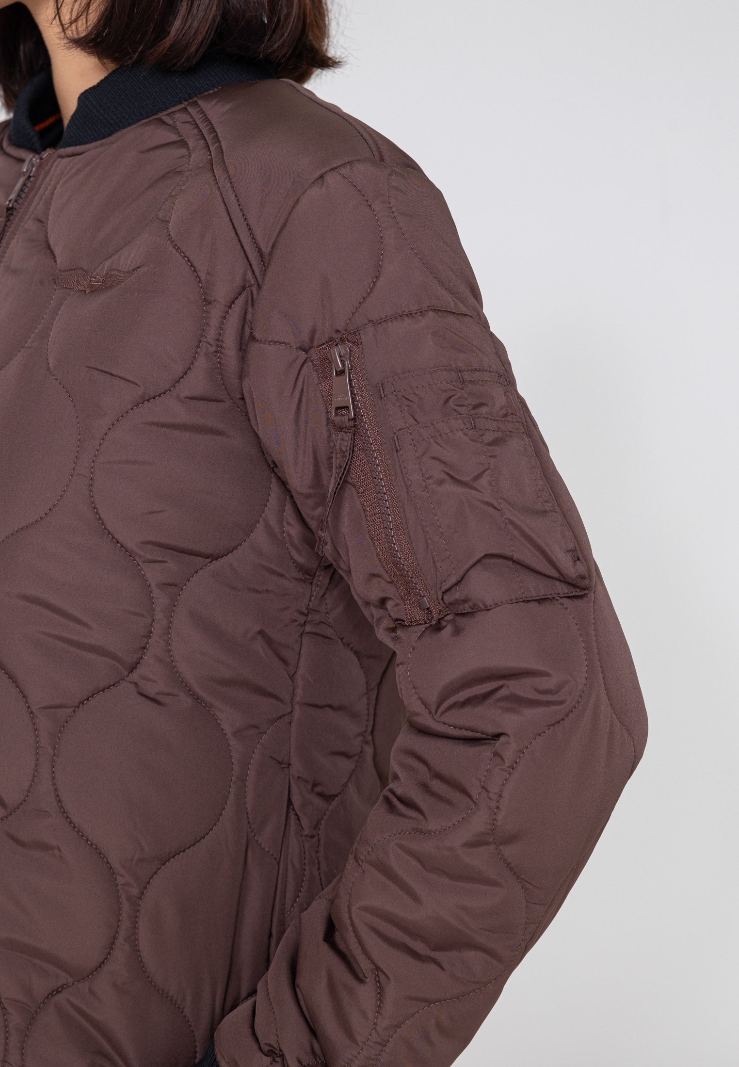 Alton W Bomber dans Vestes Brown Bombers Original