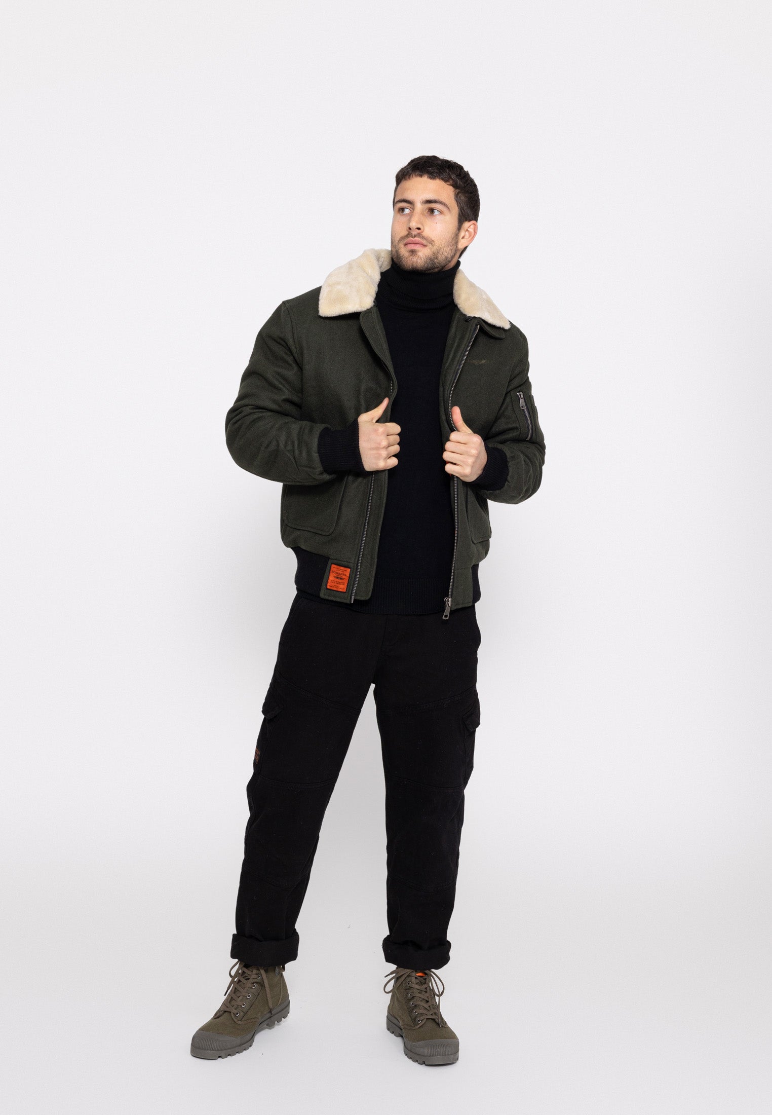 Aviator M Bomber dans Vestes Kaki Bombers Original