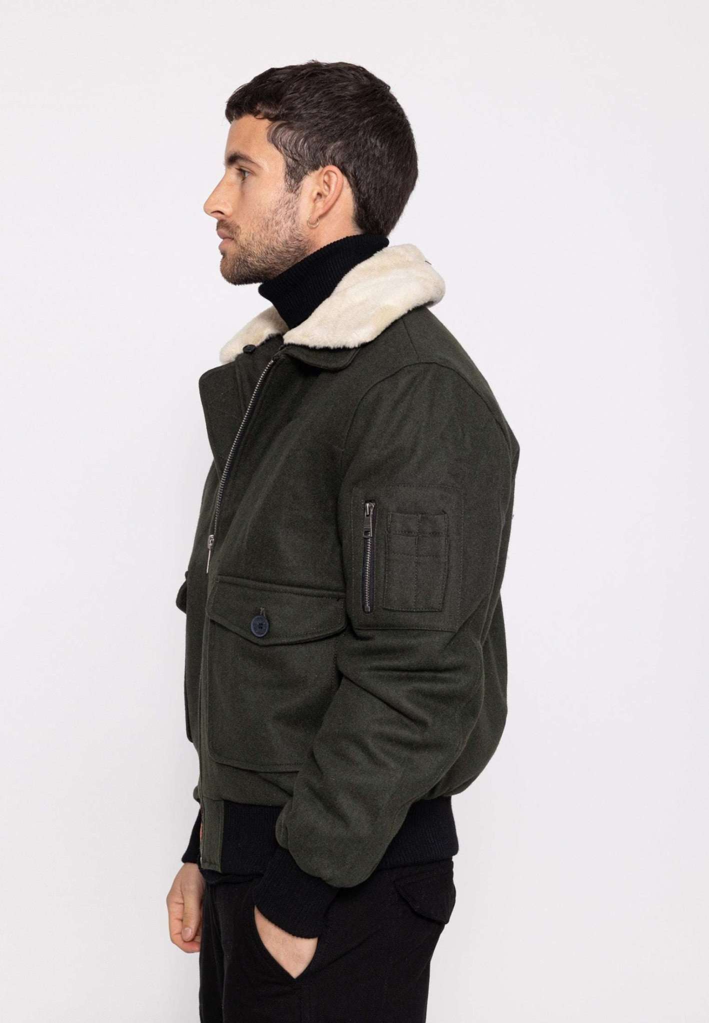 Aviator M Bomber dans Vestes Kaki Bombers Original