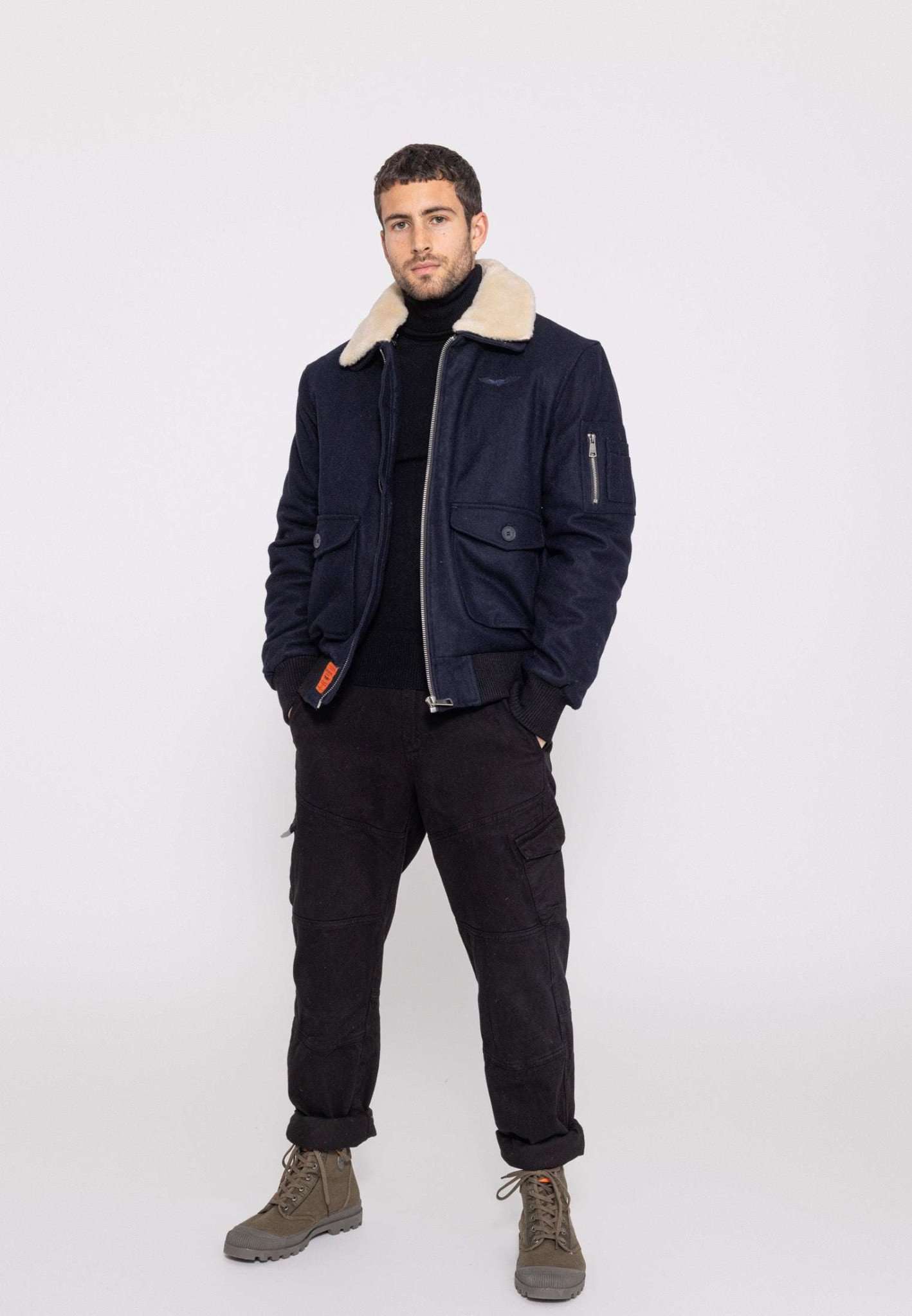 Aviator M Bomber dans Vestes Navy Bombers Original
