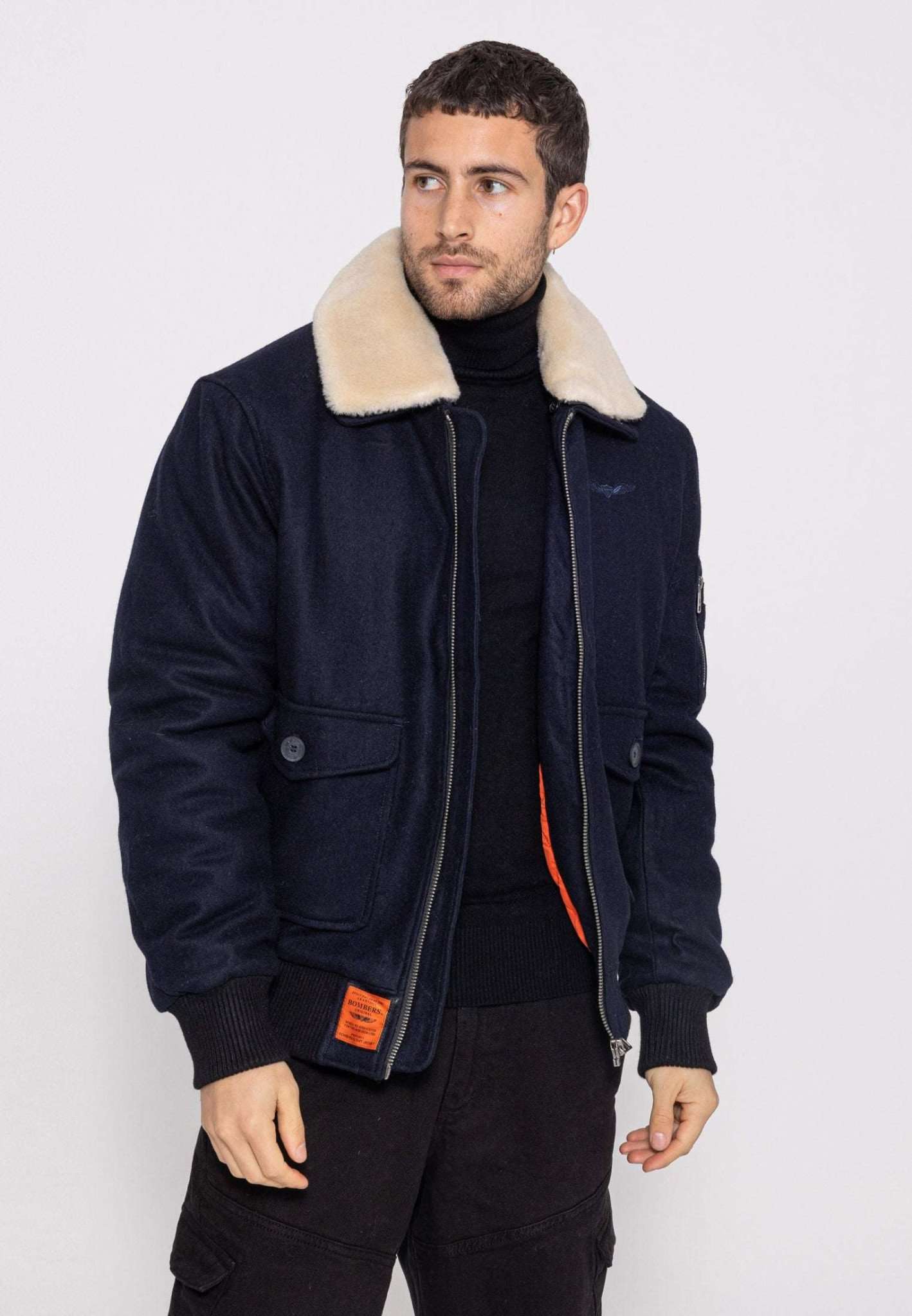 Aviator M Bomber dans Vestes Navy Bombers Original