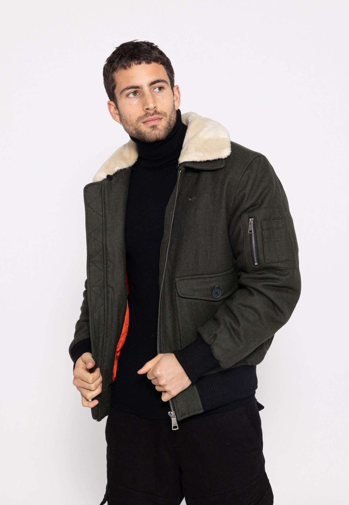 Aviator M Bomber dans Vestes Kaki Bombers Original
