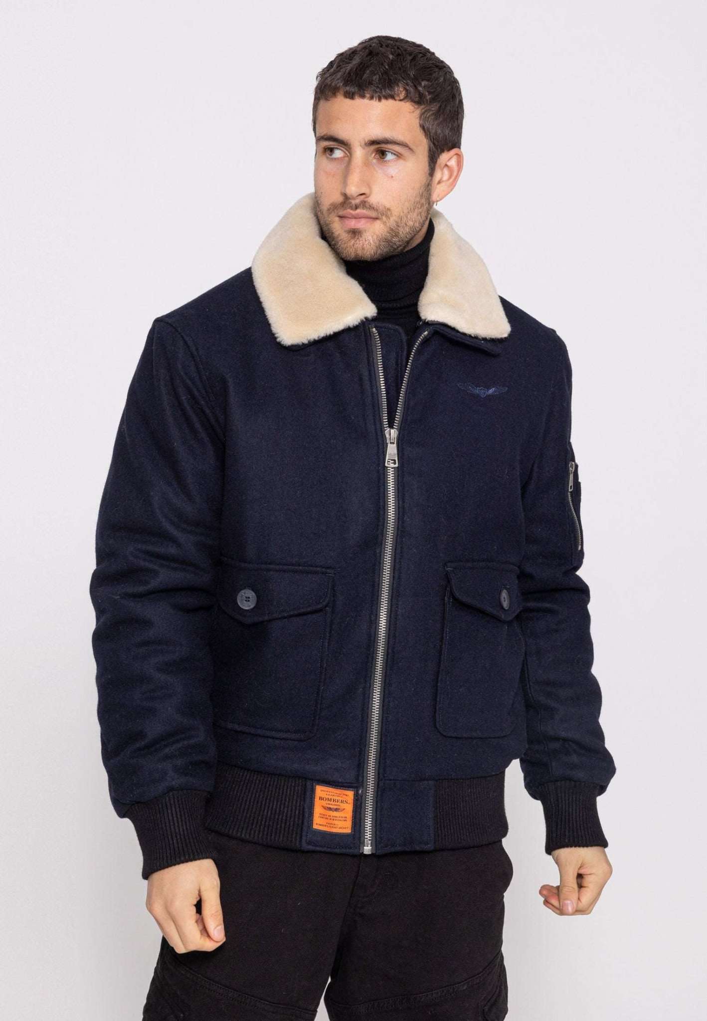 Aviator M Bomber dans Vestes Navy Bombers Original