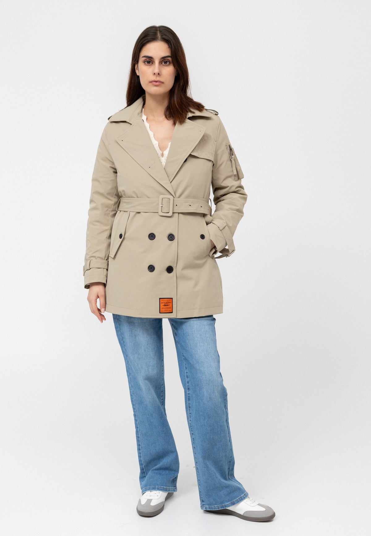 Trench-coat Birdy W en beige Vestes Bombers Original