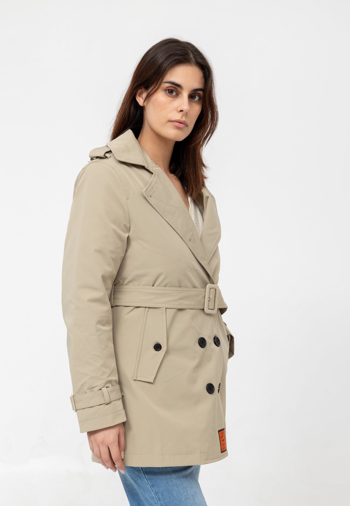 Trench-coat Birdy W en beige Vestes Bombers Original