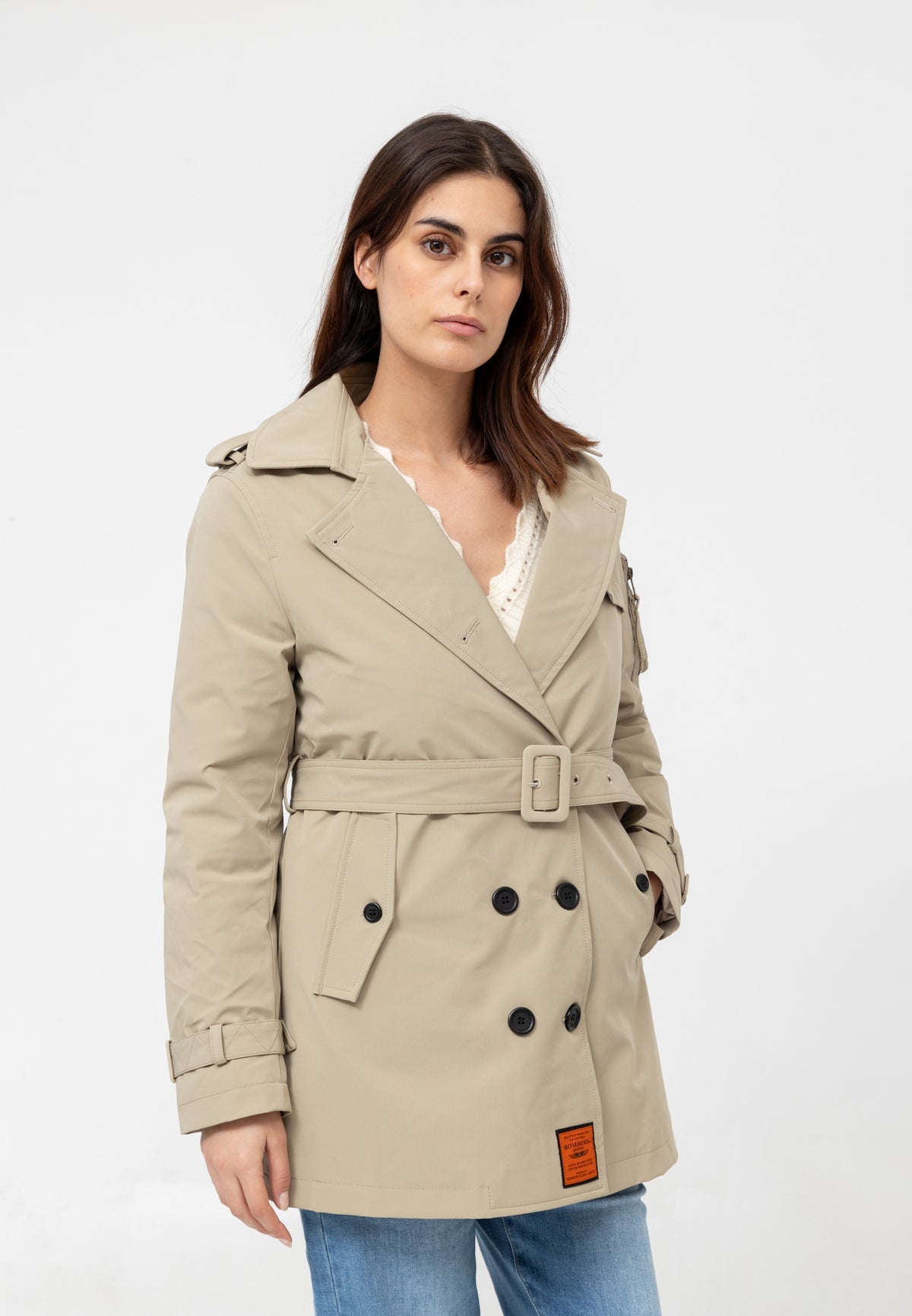 Trench-coat Birdy W en beige Vestes Bombers Original