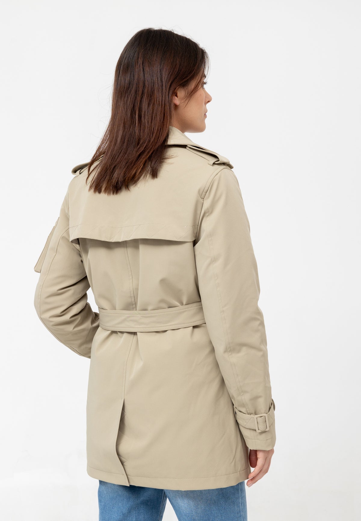 Trench-coat Birdy W en beige Vestes Bombers Original