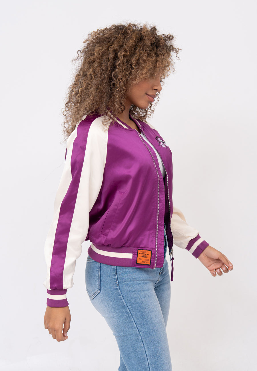 Breathe W Bombers in Purple Vestes Bombers Original