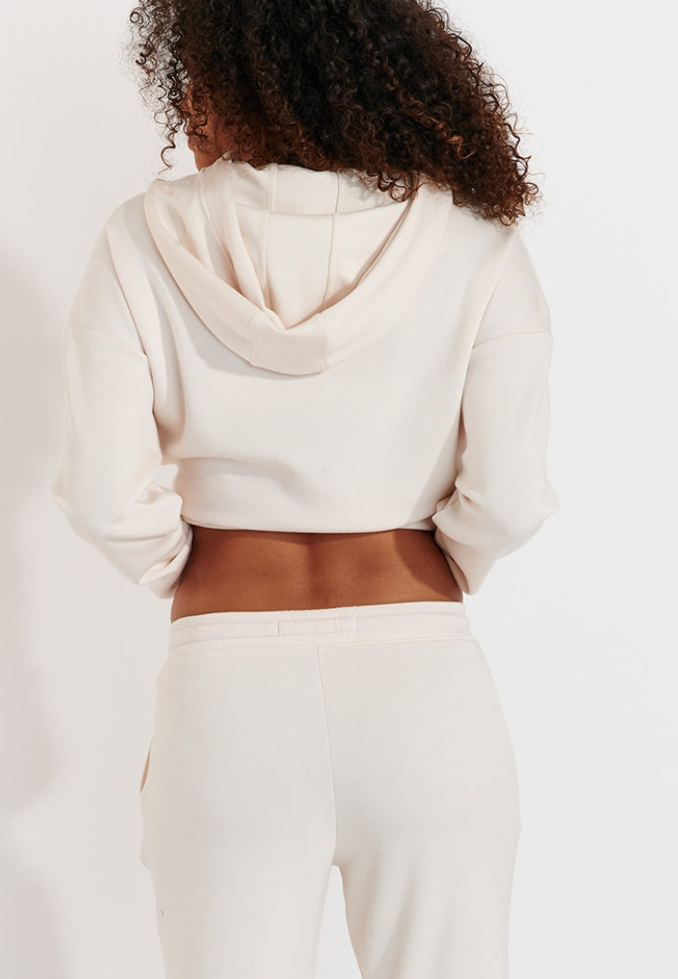 BROOKS-BAYJOY Sweat à capuche crème Sweat à capuche Banana Moon