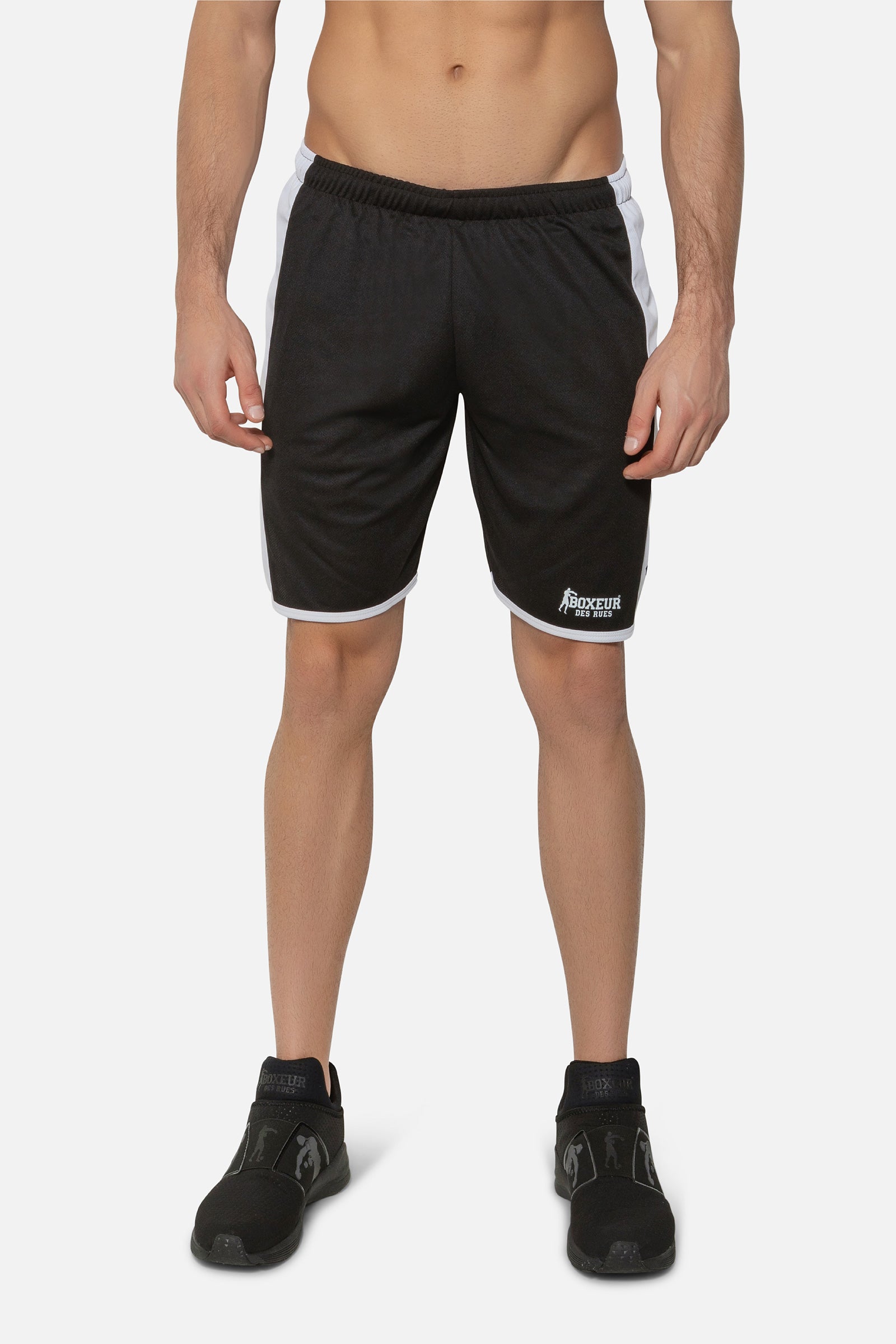 Soccer Basic Short en noir Short Boxeur des Rues