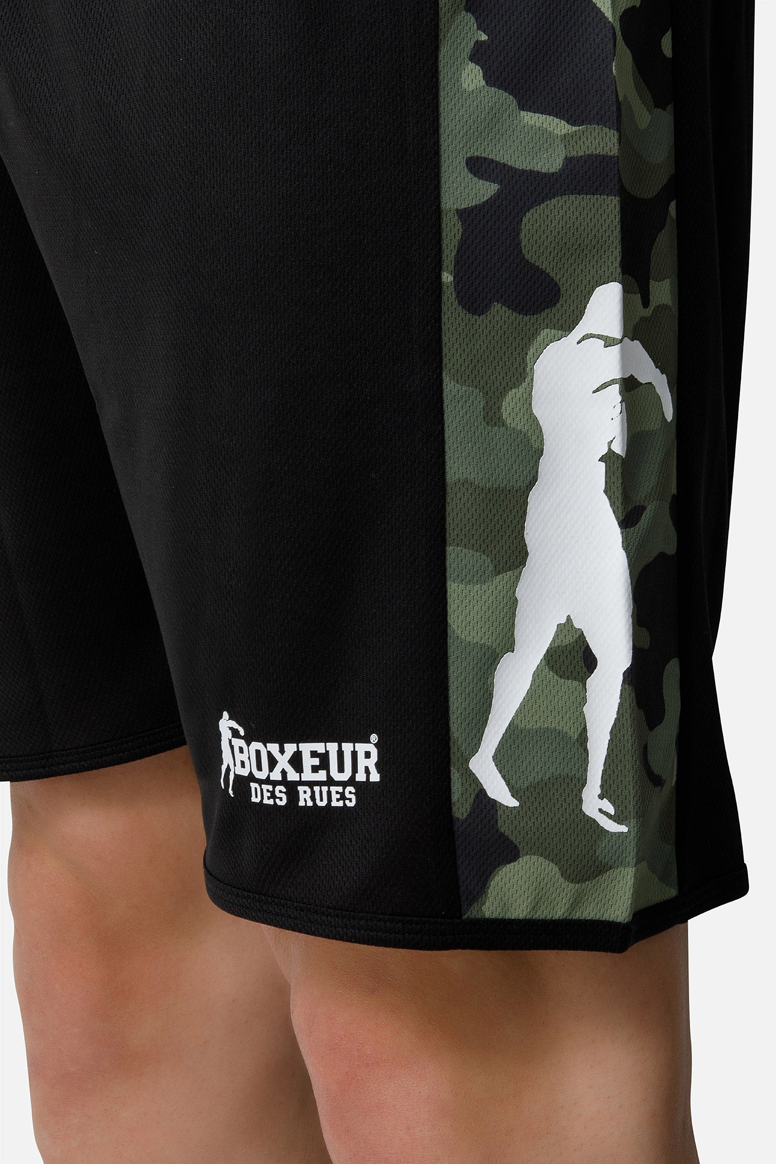 Soccer Basic Short dans Short Camou Boxeur des Rues