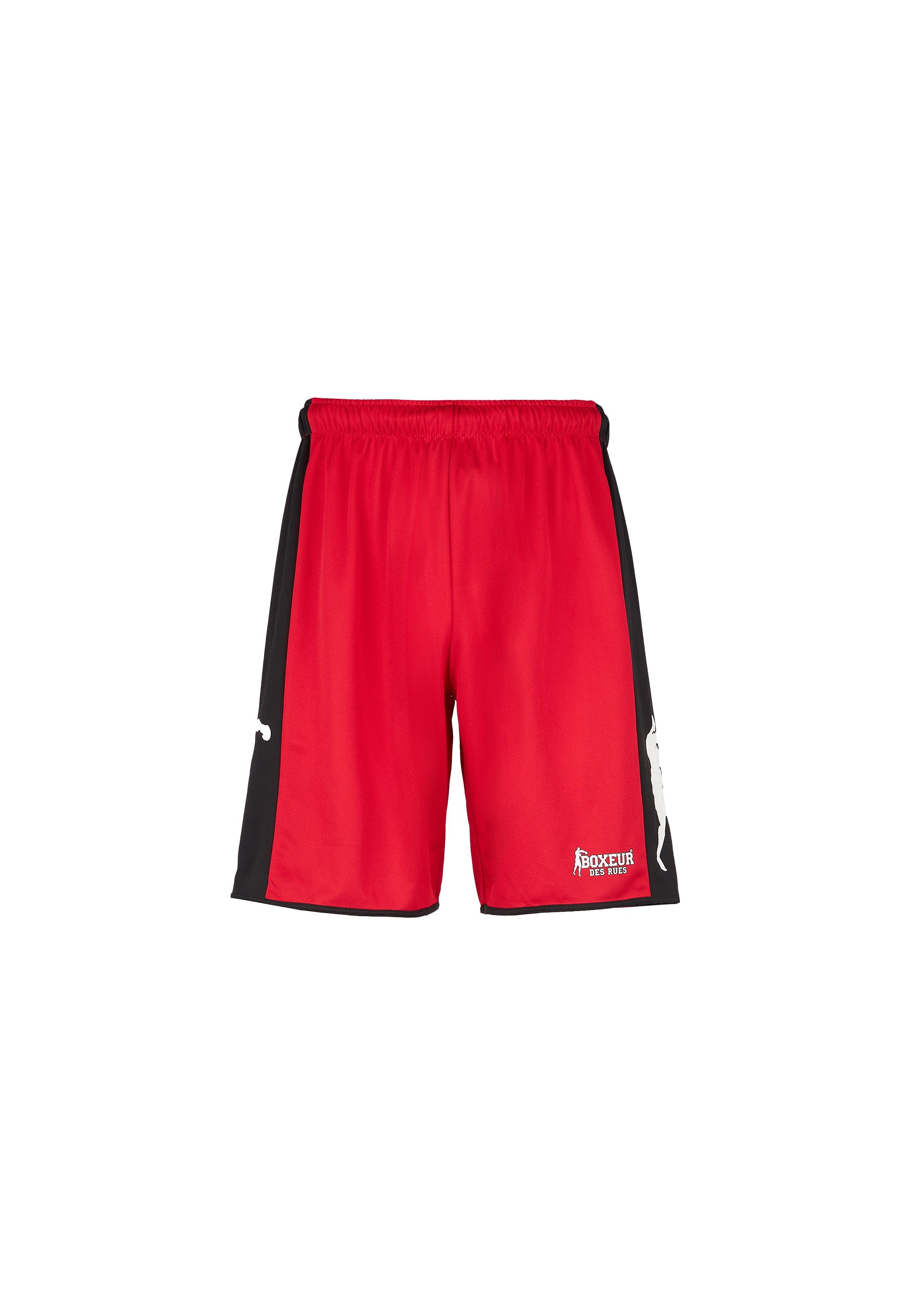 Soccer Basic Short dans Short rouge Boxeur des Rues