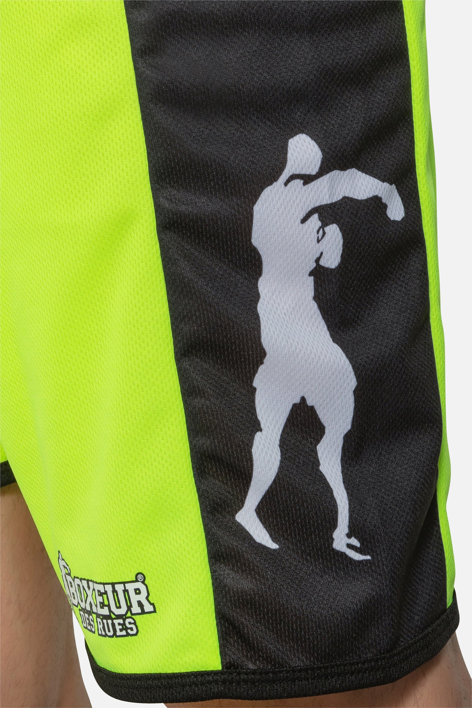 Soccer Basic Short en jaune Short Boxeur des Rues