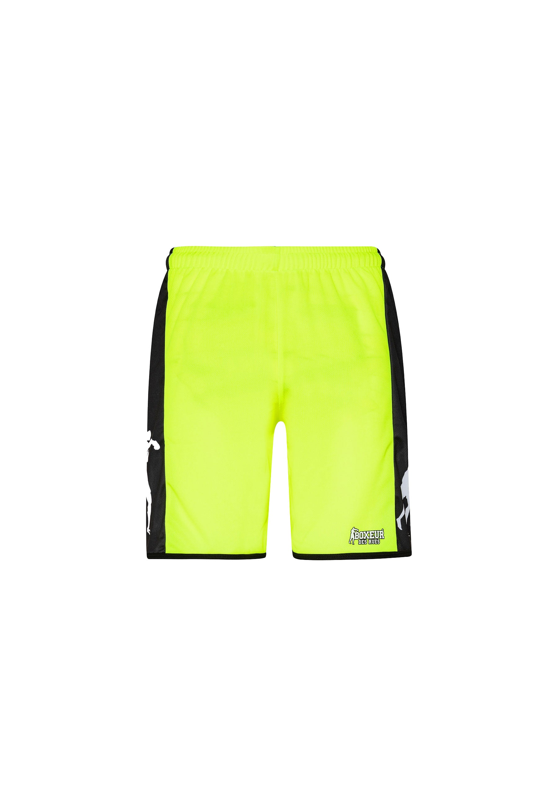 Soccer Basic Short en jaune Short Boxeur des Rues